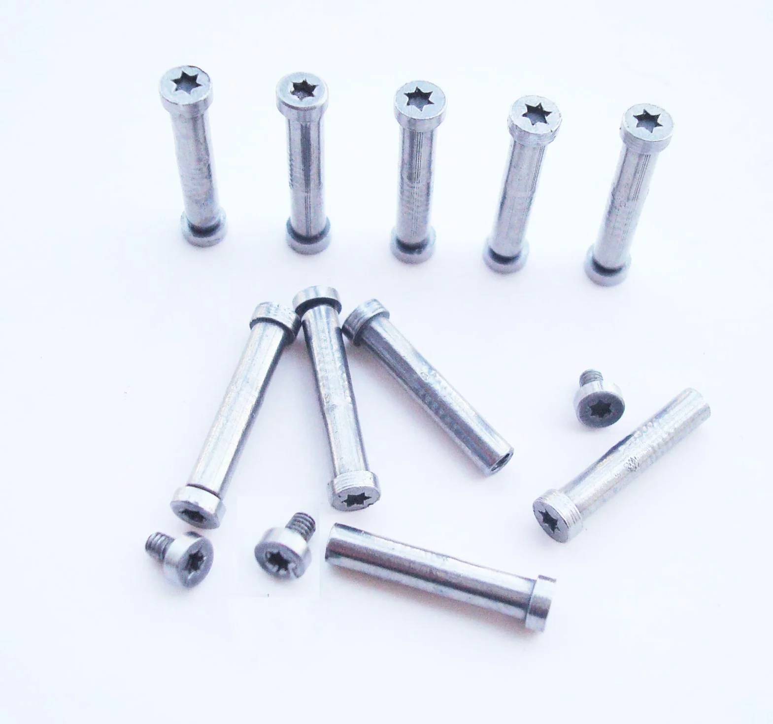 Cuchillo Plegable Acero Inoxidable EDC Caza Pack 10 Juegos 4mm