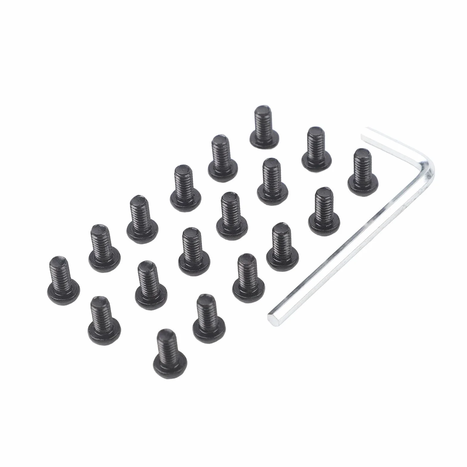 Paquete de 18 tornillos de acero inoxidable con llave 3.0 para MAX G2 G30LP G30D Scooter eléctrico cubierta de batería
