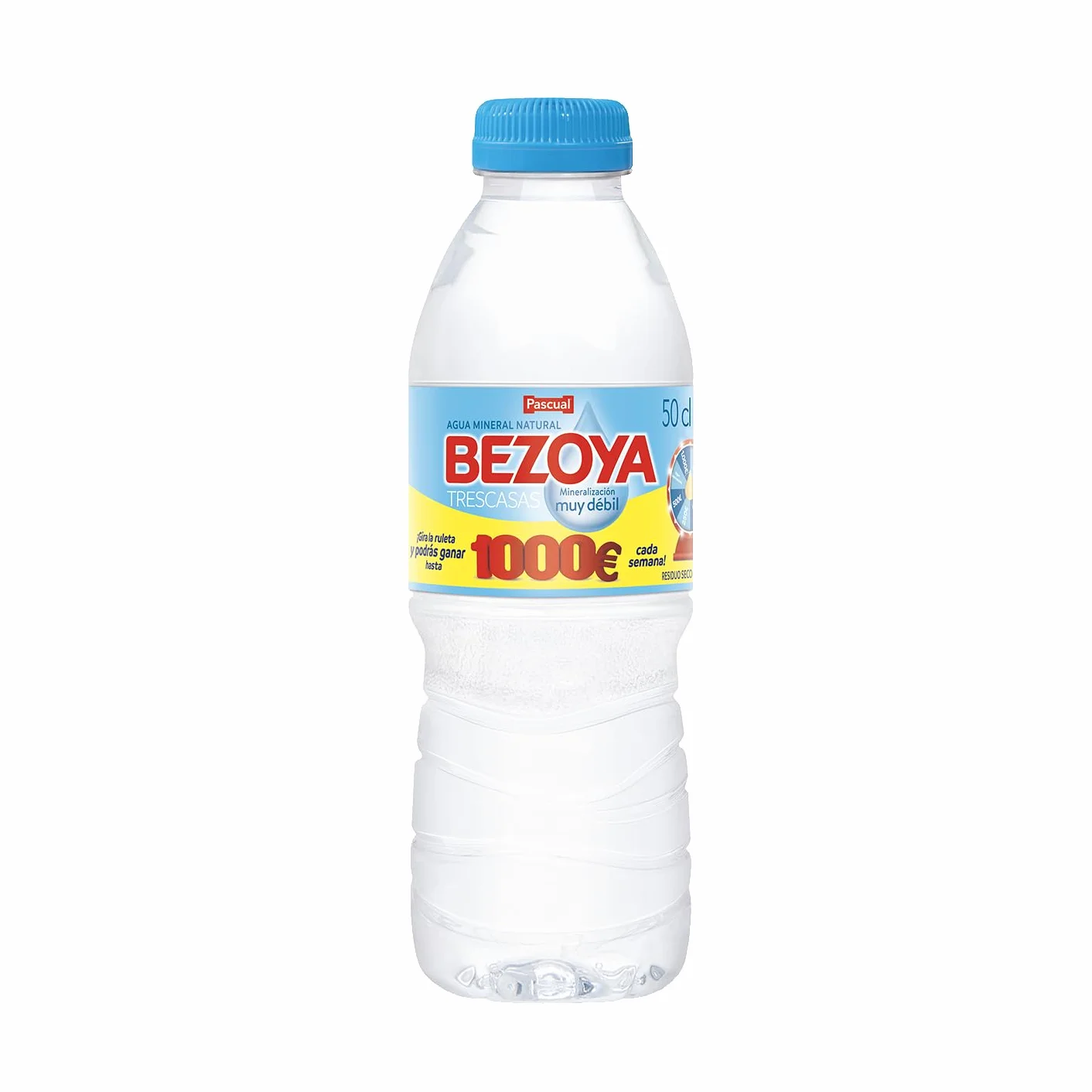 Bezoya Agua - 24 botellas x 50 cl - Total: 1200 cl
