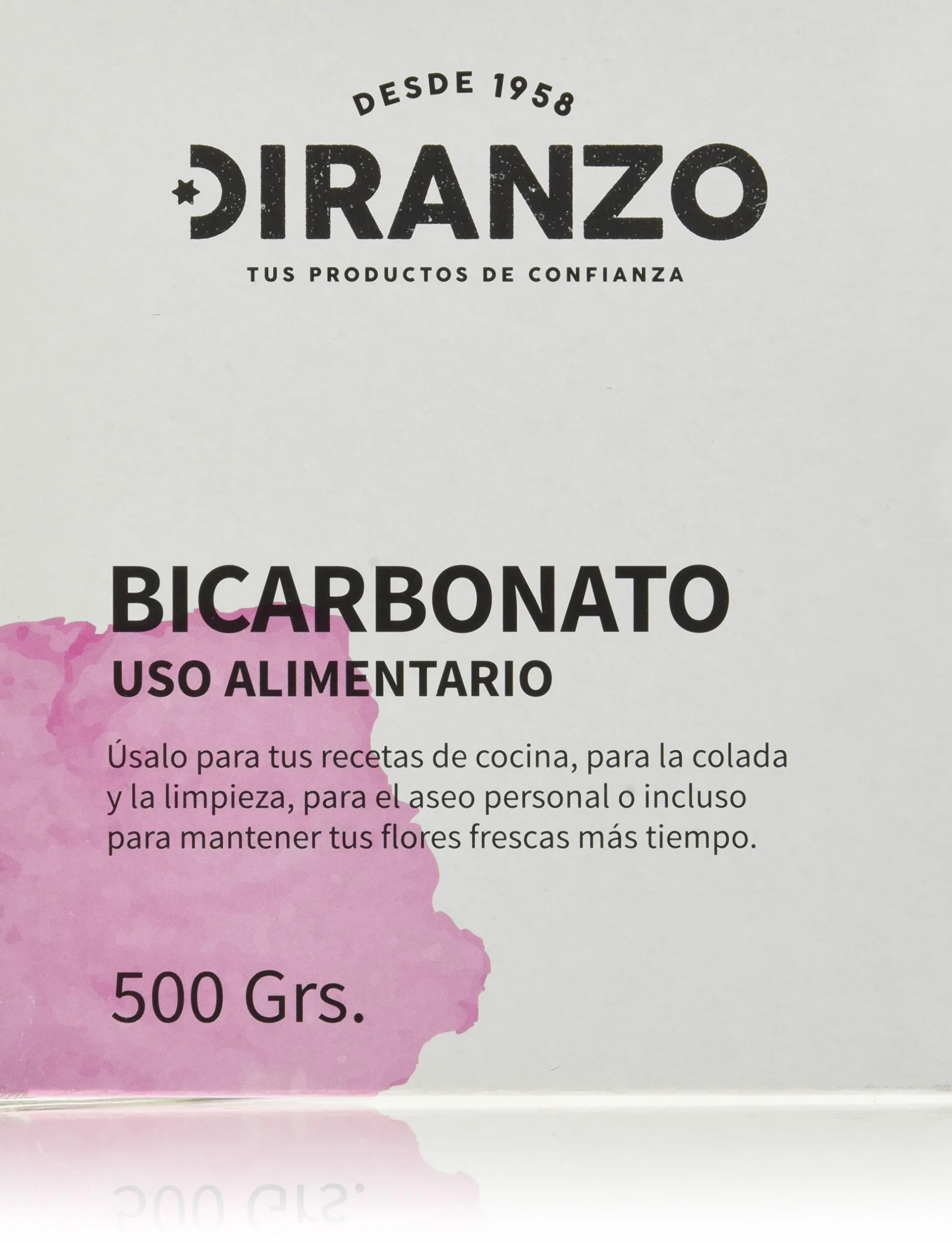 Bicarbonato Diranzo Bicarbonato Sodico 500 Gr.Caja - 500 gr