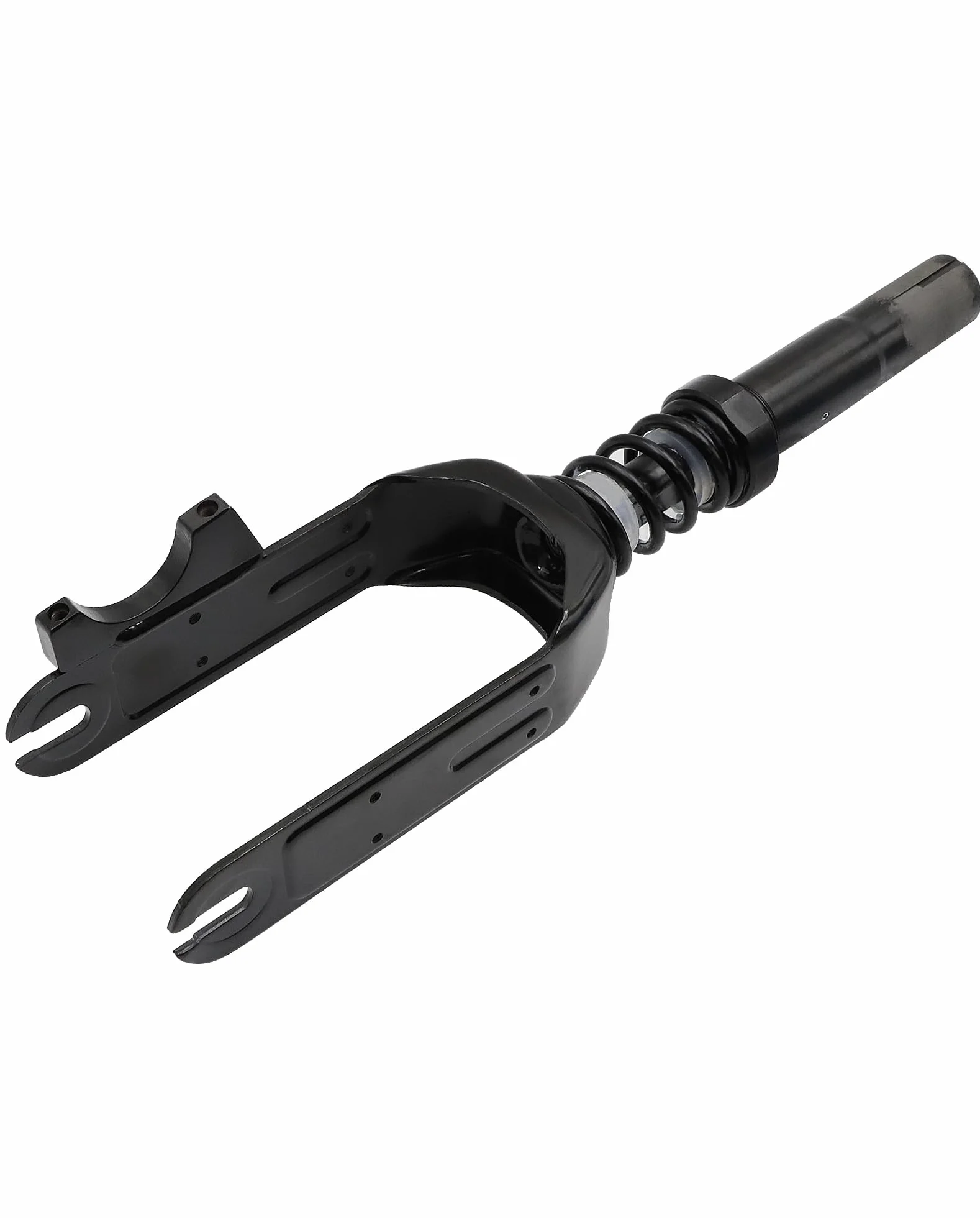 Conjunto de amortiguador delantero compatible con Segway Ninebot F2 Pro KickScooter, soporte de horquilla con suspensión de muelle de aleación de aluminio
