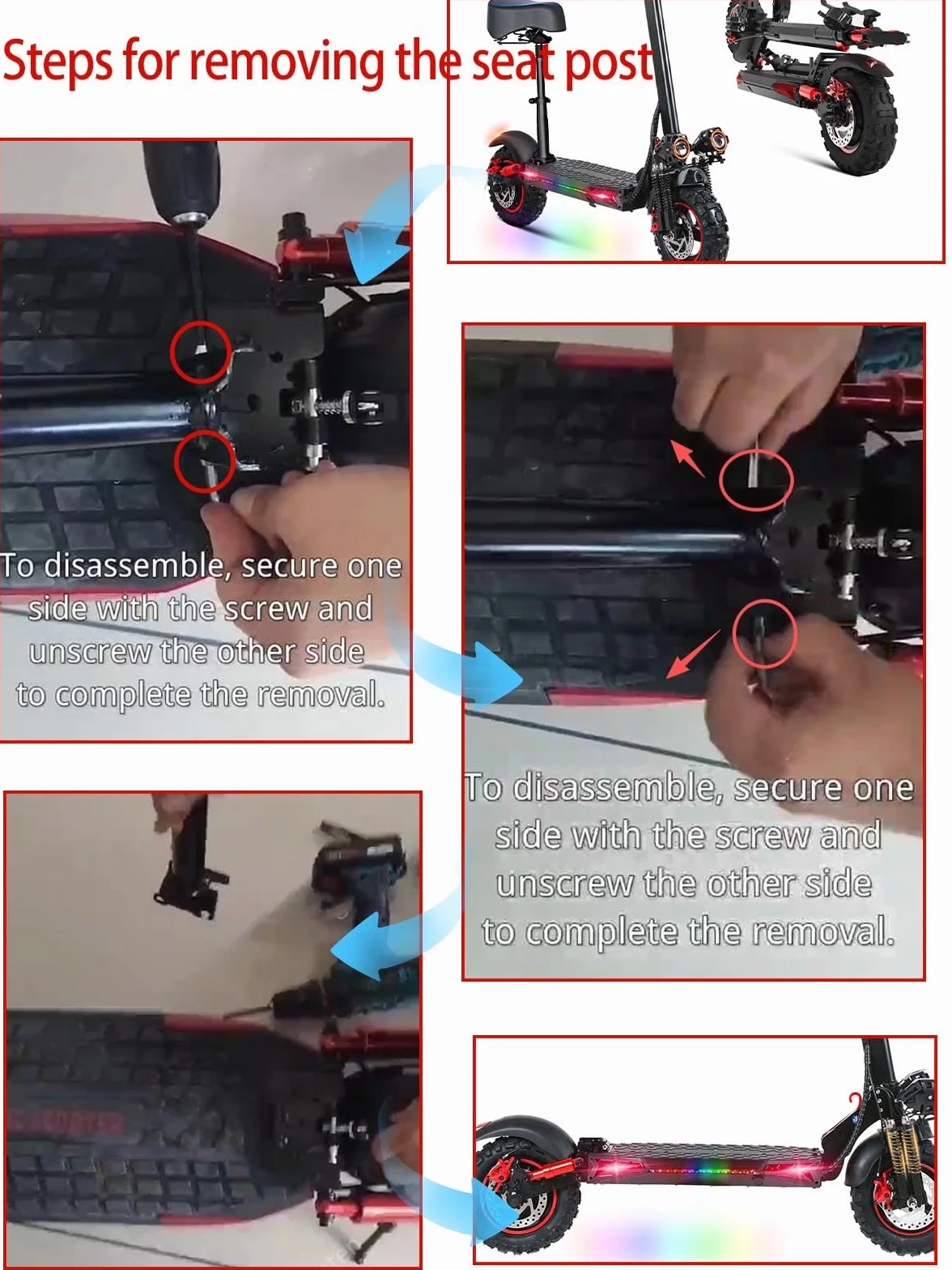 Patinete Electrico Adultos Plegable 1200W E-Scooter 45-55km Autonomia 11 Neumaticos Todo Terreno IPX5 Doble Frenos Suspension 3 Modos Velocidad Carga 150 kg