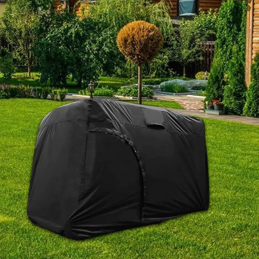 Funda para carrito de golf Oxford impermeable 320x142x198 cm para 2-6 pasajeros