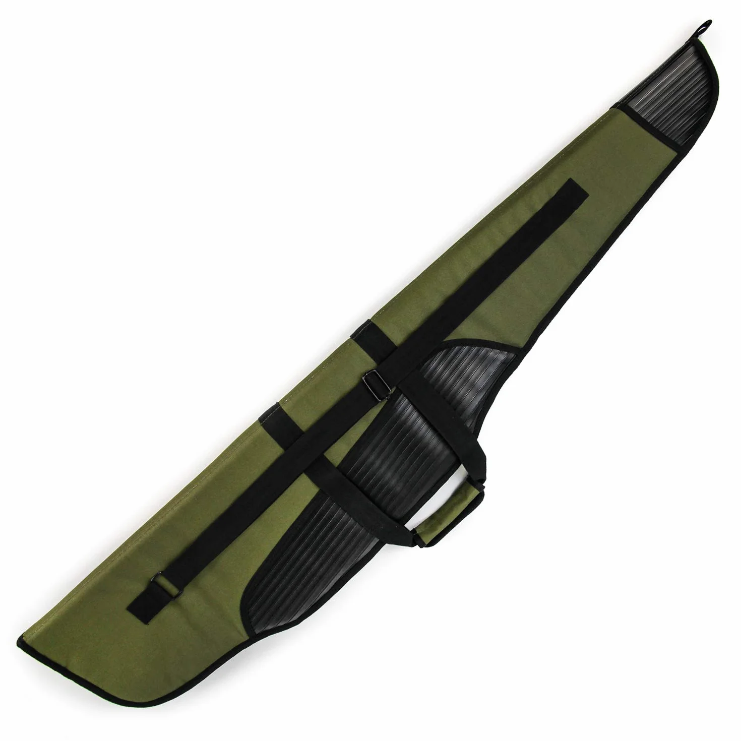Funda para Carabina Acolchada Bolsa de Transporte con Correa de Hombro Ajustable para Rifle Armas Verde 130cm