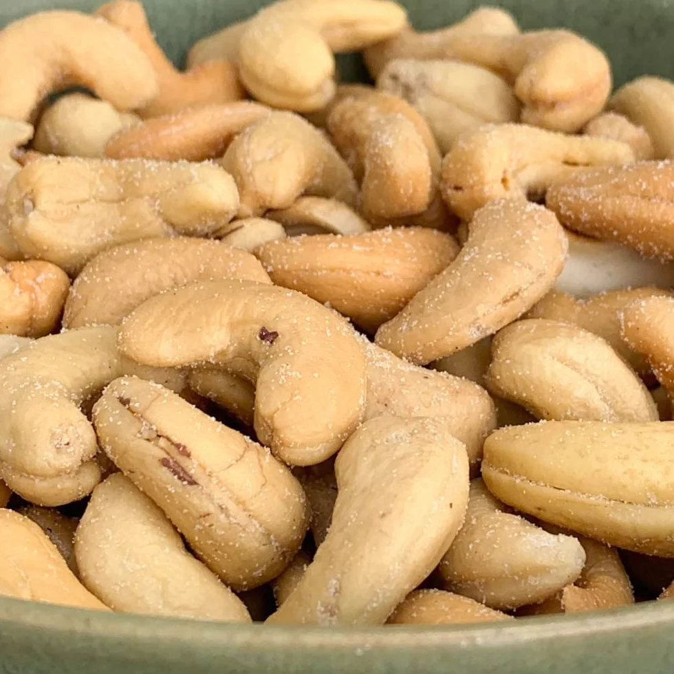 Anacardo Tostado y Salado 1kg Frutos Secos Naturales Sin Gluten Vegano