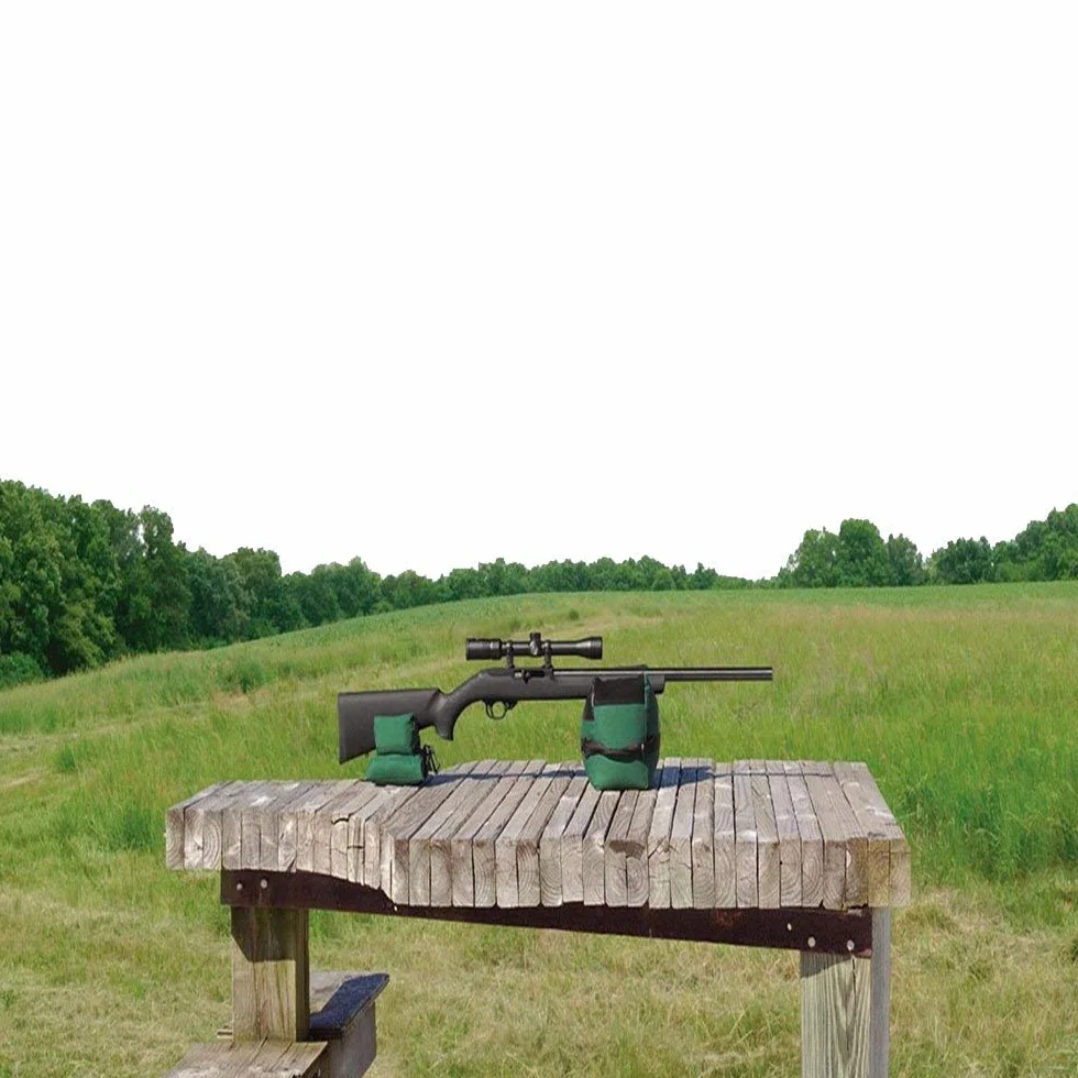 Soportes para Armas Resto Bolsa Apoyo de Arma Banco de Tiro Delantero Trasero para Rifles Pistola de Aire