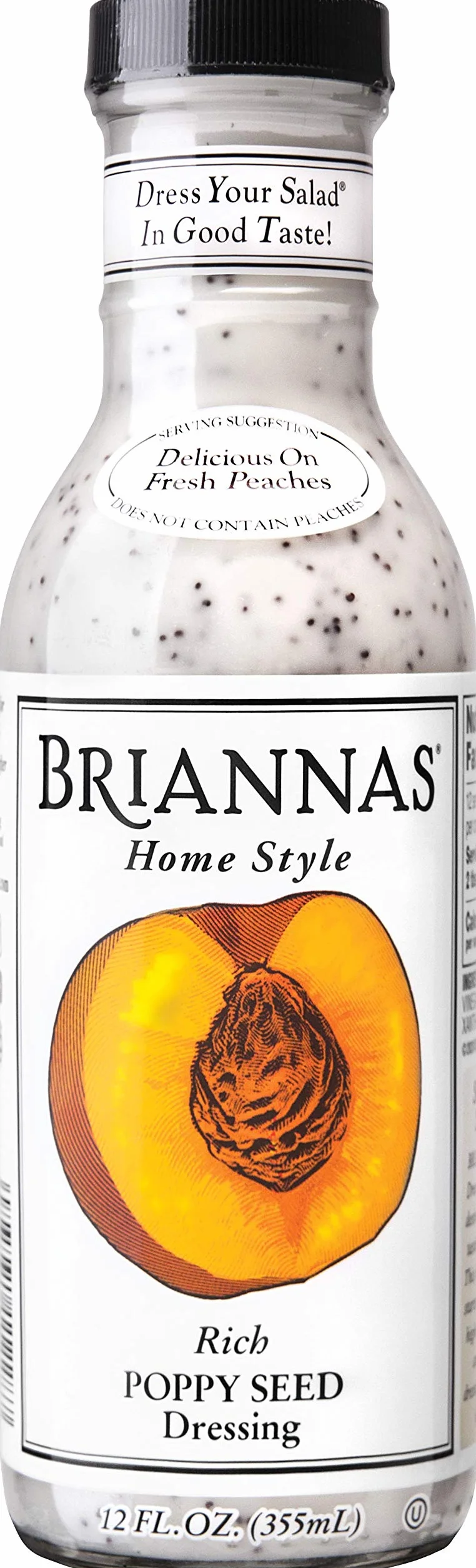 Briannas Home Styles - Rich Poppy Seed Dressing - 355ml