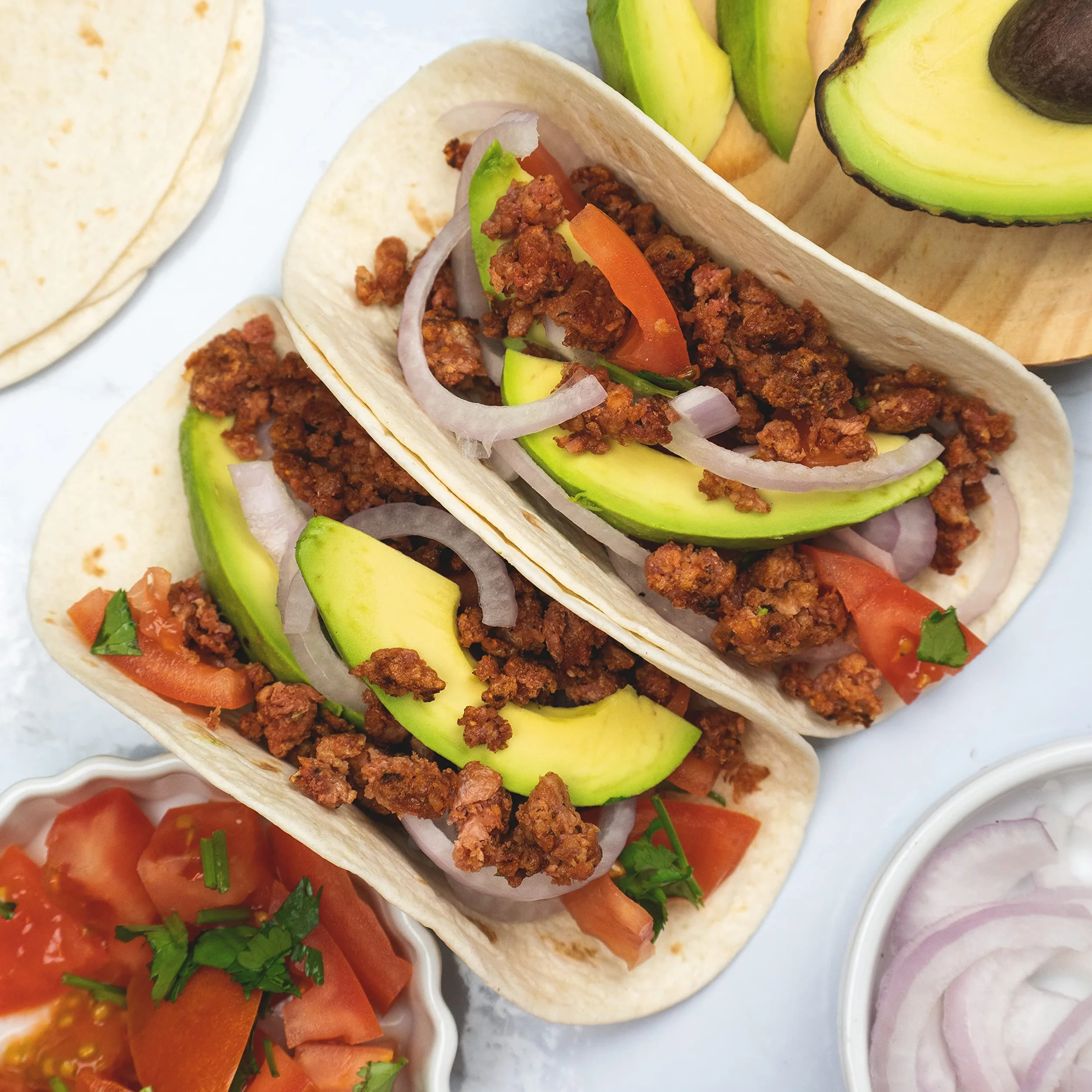 Mezcla para preparar Picada Vegetal - Carne 100% vegana - Gluten Free - Alta en proteínas