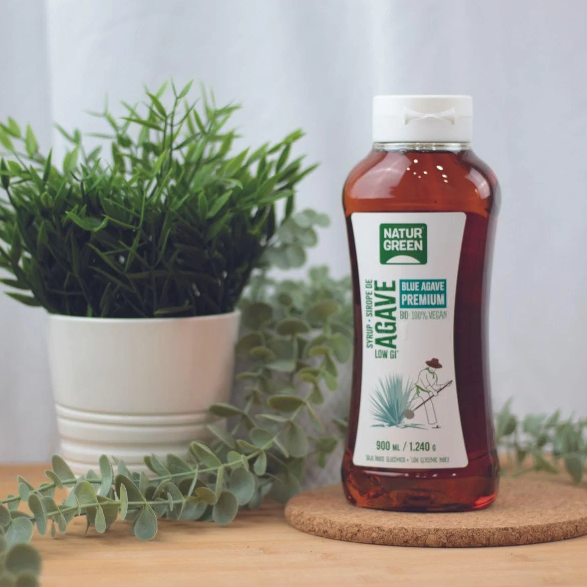 Sirope Agave Bio Dosificador 500 gr de Naturgreen