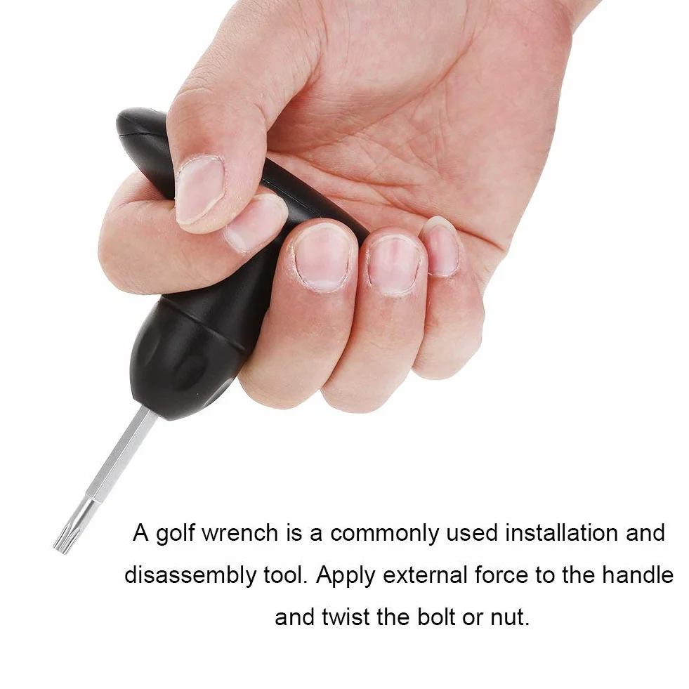 Ejoyous Golf Club Tool, Golf Torque Wrench, Screwdriver, Adapter, Replacement Sports Tool