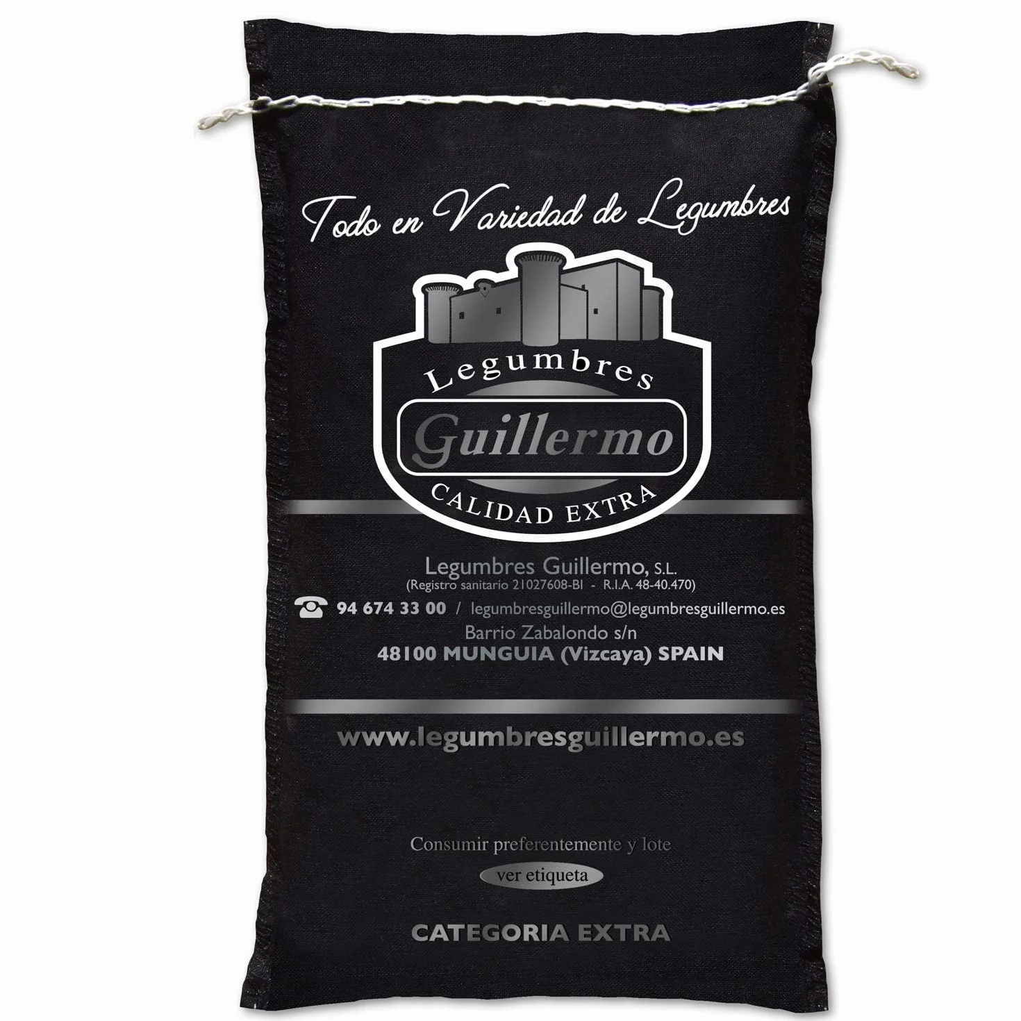 Guillermo | Alubia roja alavesa - Saco 500 g. | Gourmet | Calidad Extra | Alto contenido en proteína vegetal | Ideales para guisos y potajes