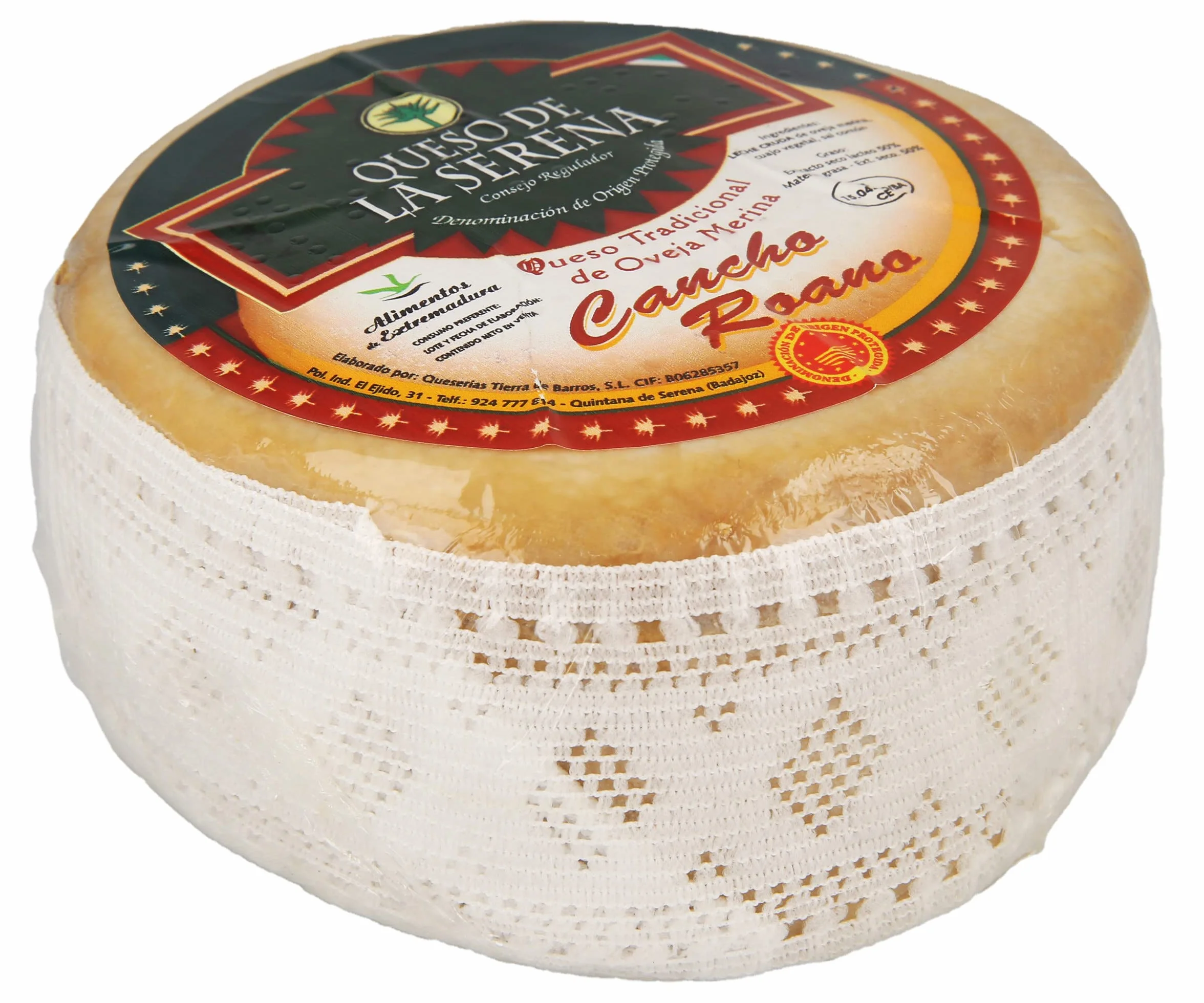 Queso Torta de la Serena "Premio Mejor Torta de la Serena 2024"