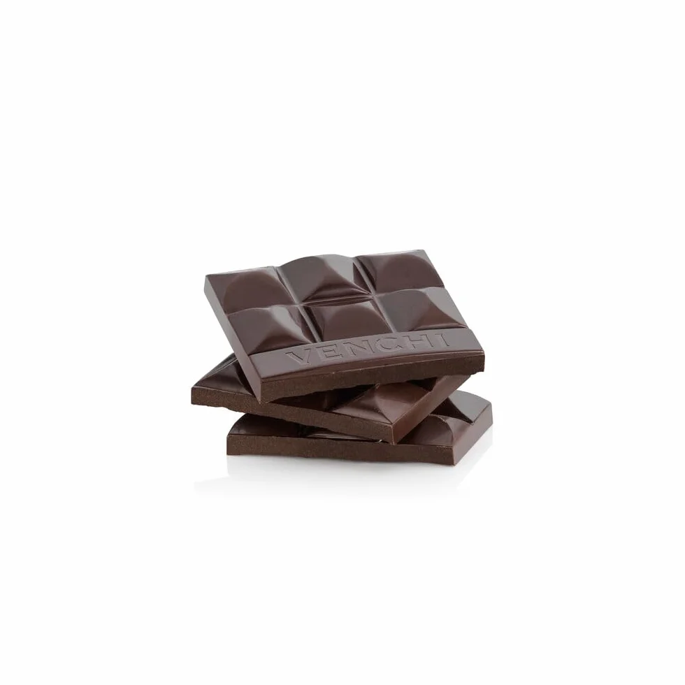 Venchi - Tableta de Chocolate Extra Fondant Aroma Barrica, 80%, 70 g - Con Mezclas de Cacao Seleccionadas - Sin Gluten - Vegano