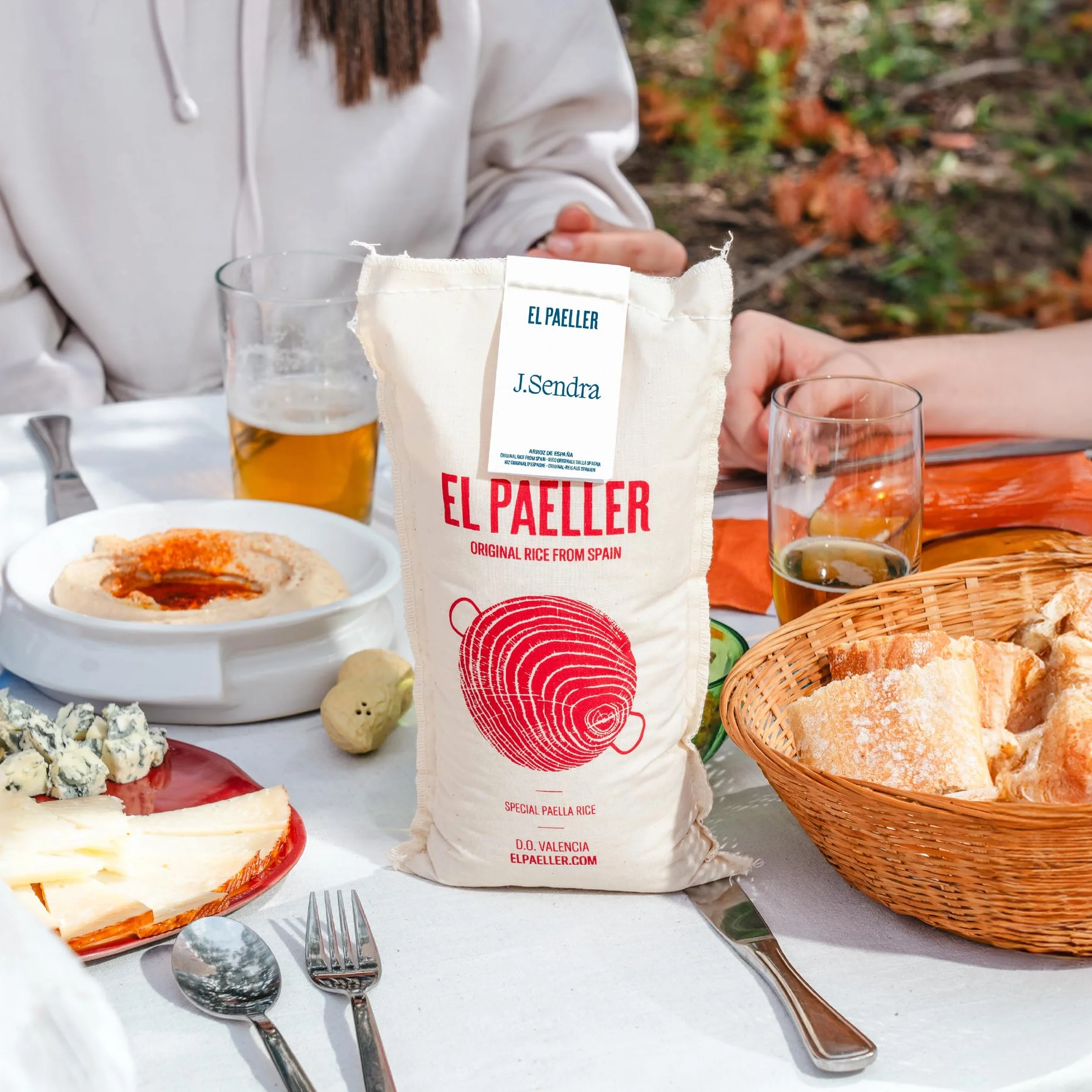 El PAELLER - Arroz J. Sendra D.O. Valencia | Máxima Absorción de Sabor para Paellas y Arroces Melosos | Pack de 3 uds. de 1 kg
