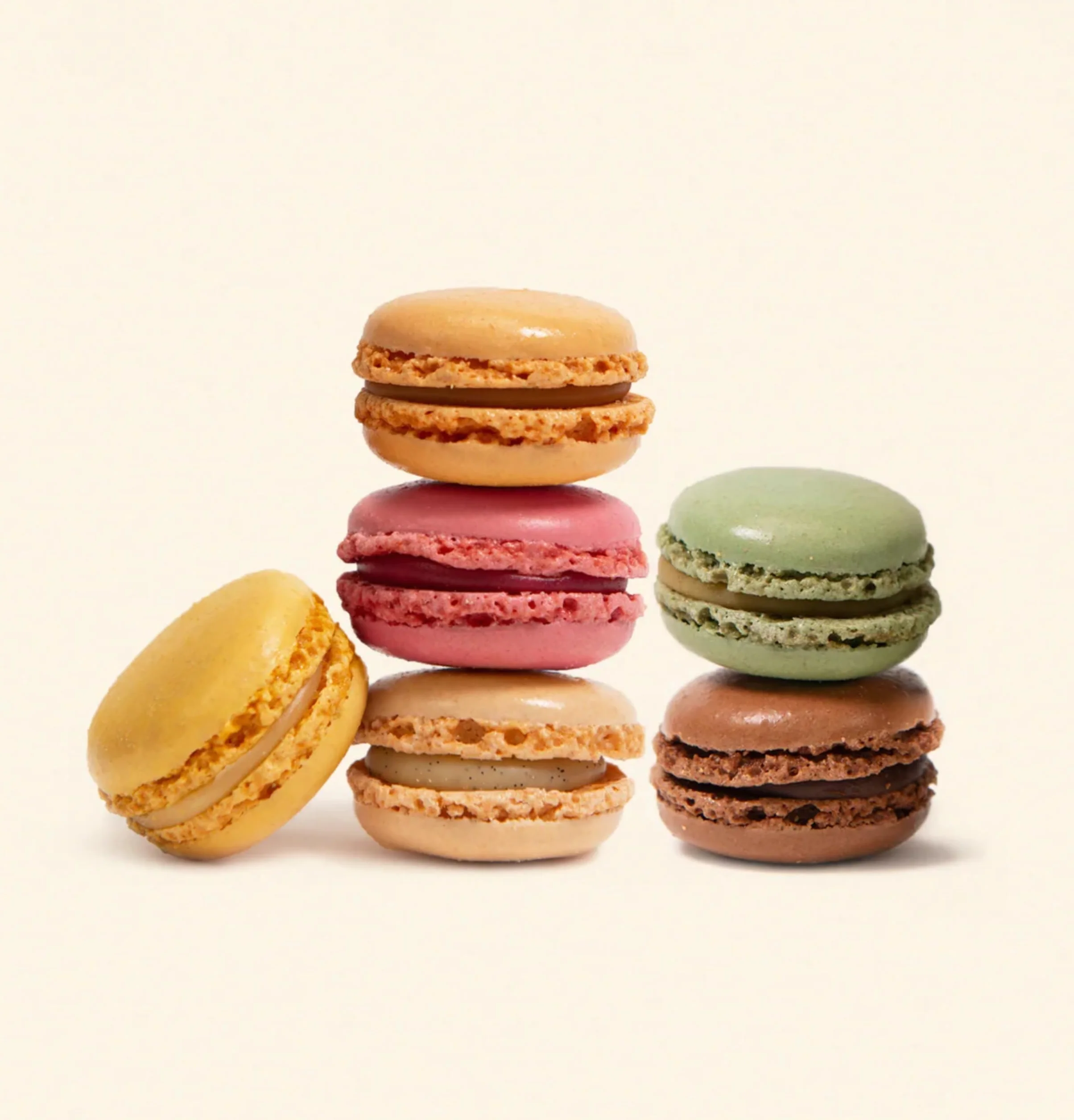 Macarons Surtidos Franceses 468 g (36 Unidades) – Selección Gourmet de Sabores Variados, Postre Premium para Regalo o Eventos (Sin Gluten) Distribuido por Laborawi