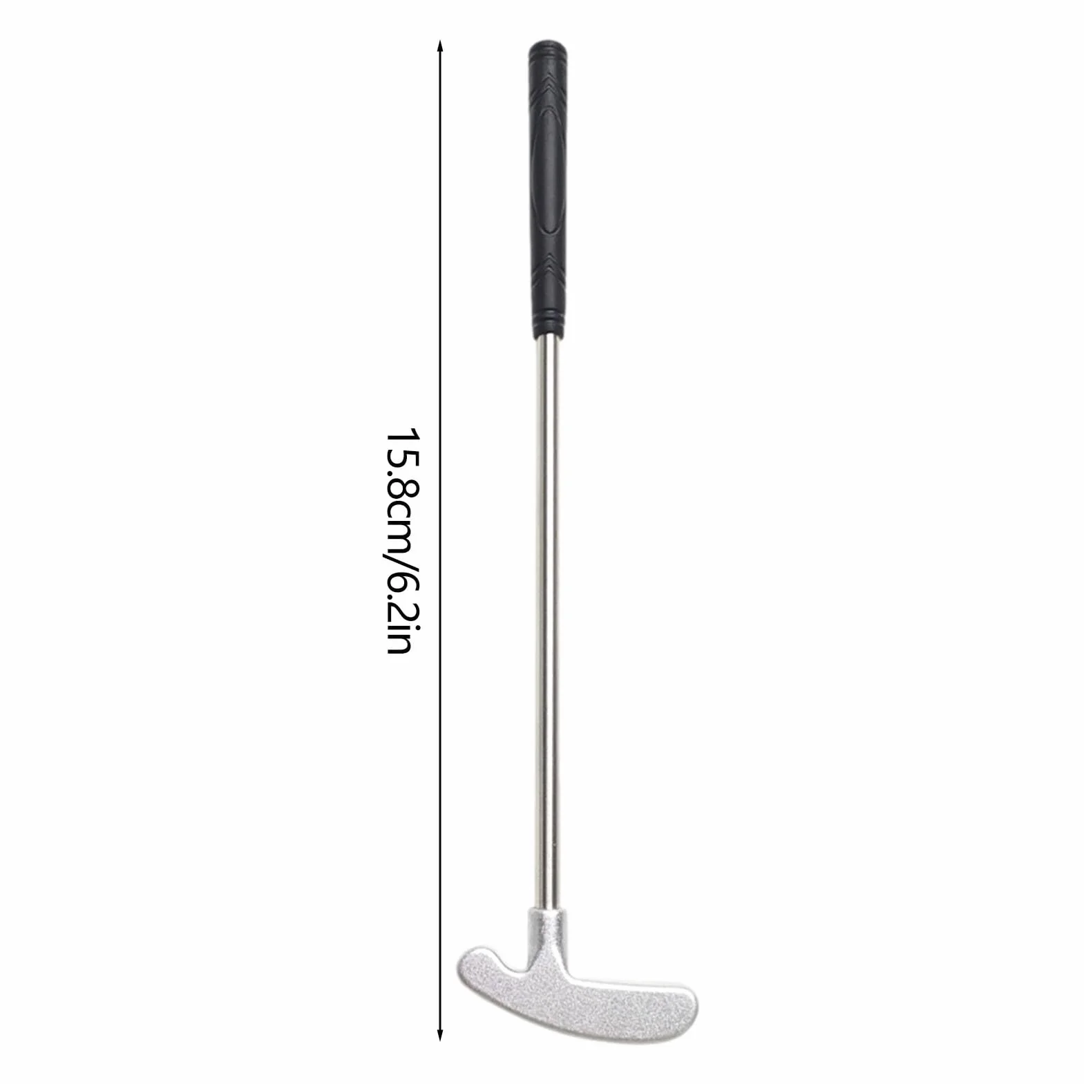 Putter Juego de palos de golf para niños y adultos, diestros/zurdos, interior y exterior, eje estable