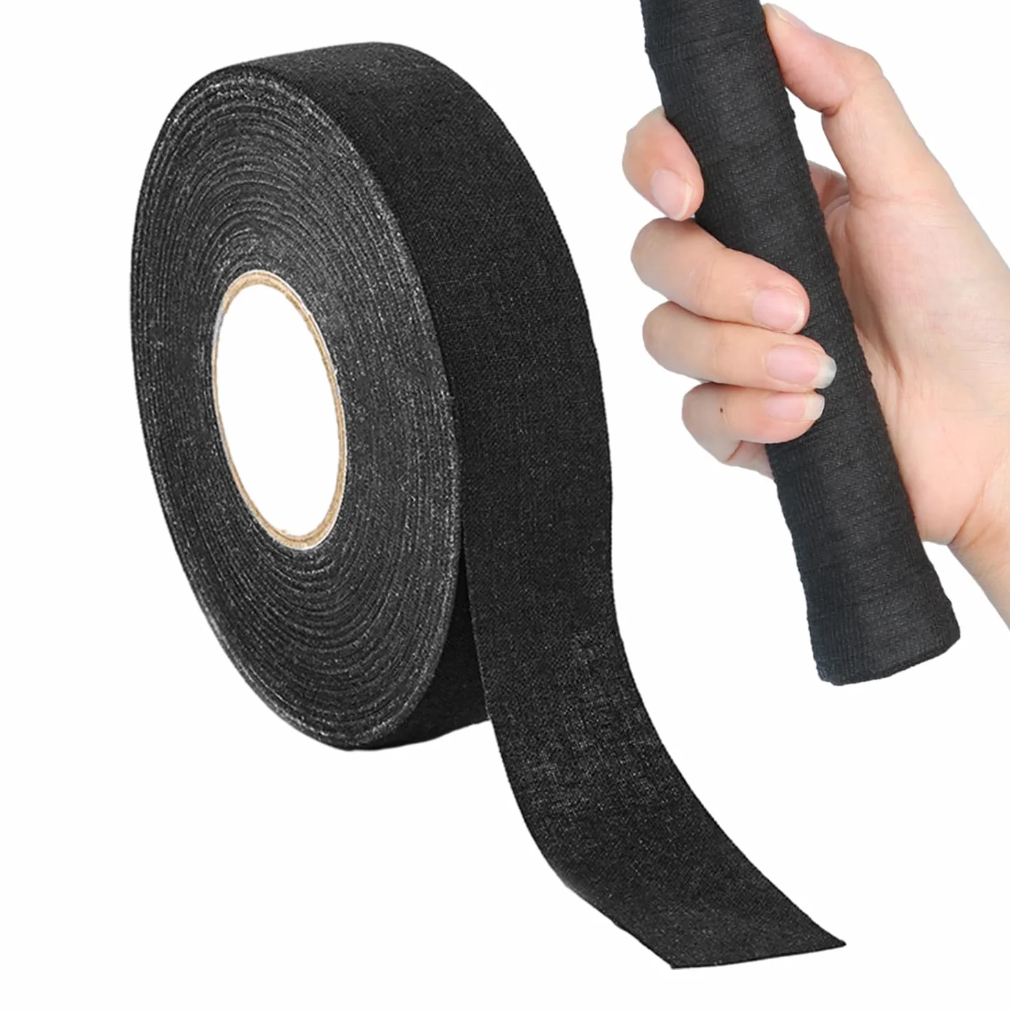 Rollo Cinta Antideslizante Autoadhesiva para Hockey Hielo Raqueta Tenis Resistente Desgaste