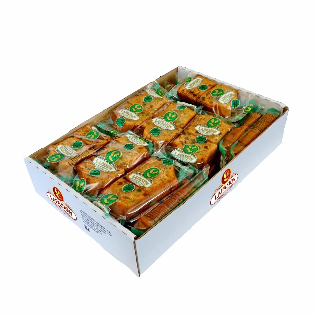 LAPASION - Bizcocho Plum Cake integral con frutas y pasas | Bizcochos Integral | Bollería | Bizcocho integral | Frutas confitadas | 2,5 Kg