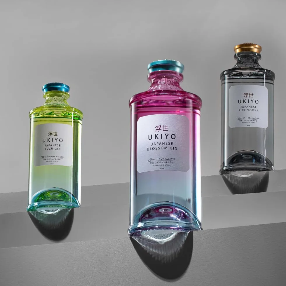 Ukiyo Japanese Rice Vodka 40% Vol. 0,7l