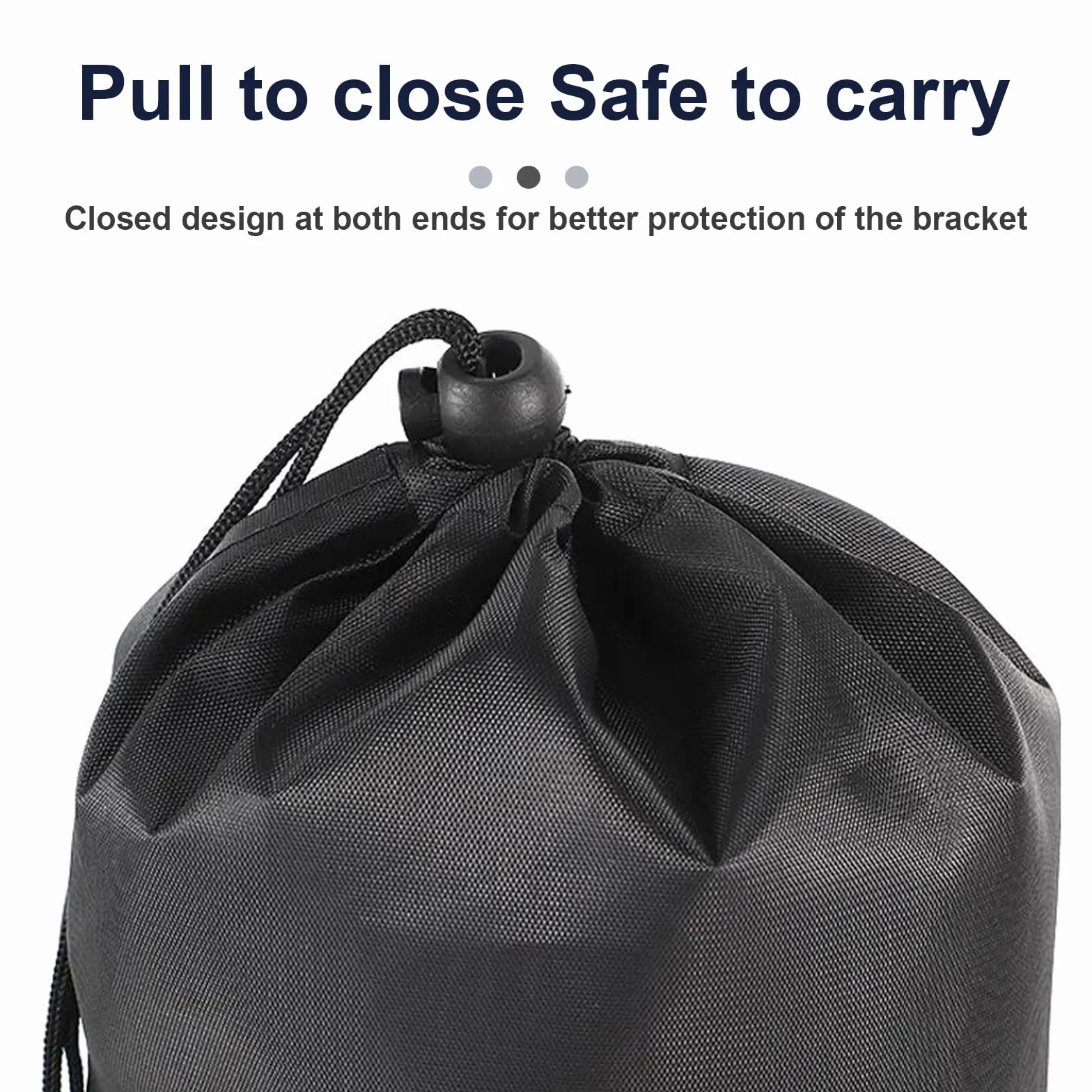 Bolsa de Transporte para Silla de Camping, 2 Piezas, Almacenamiento con Cordón y Asa
