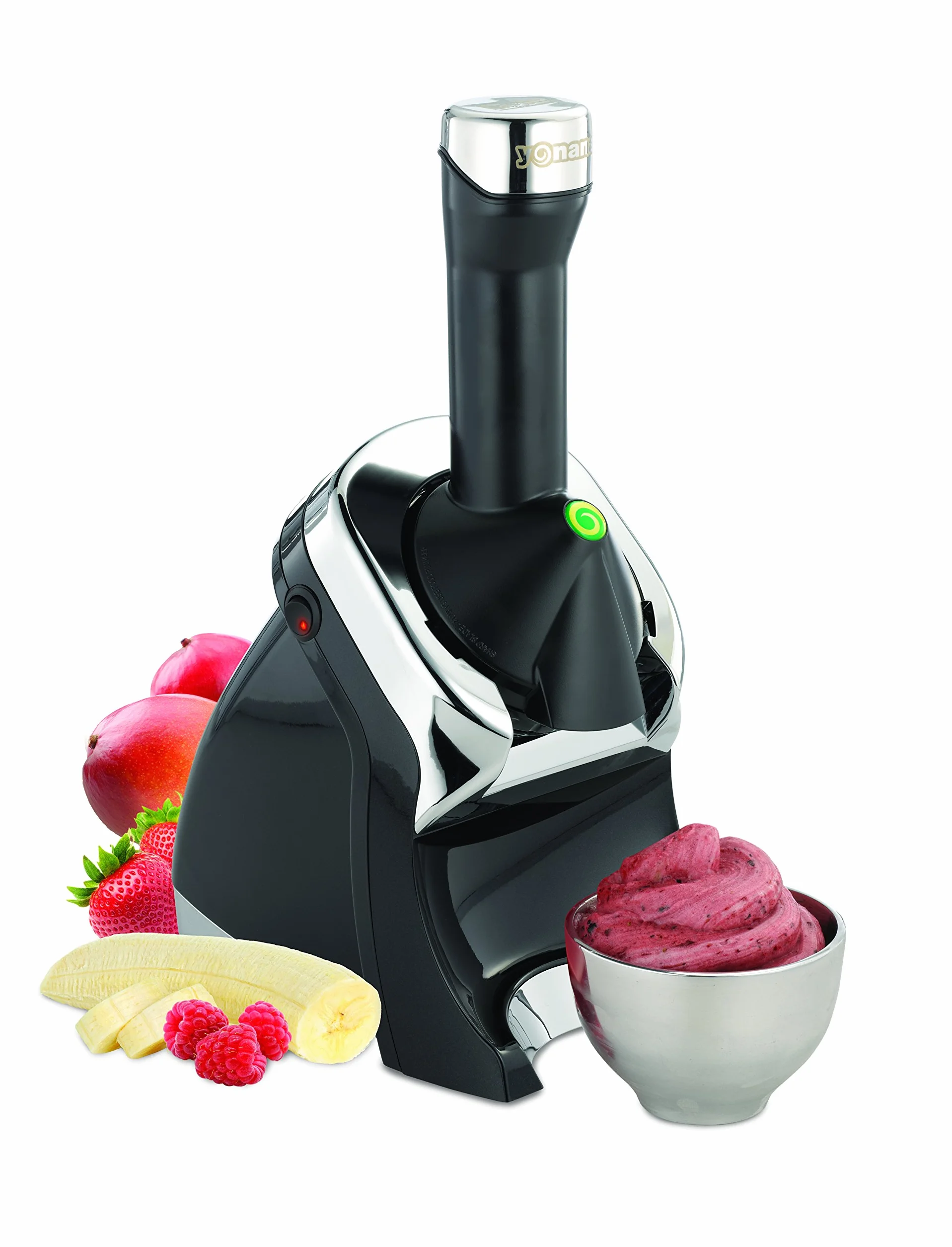 Yonanas 9284 Elite Frozen - Postre sano para frutas (100% cerámica)