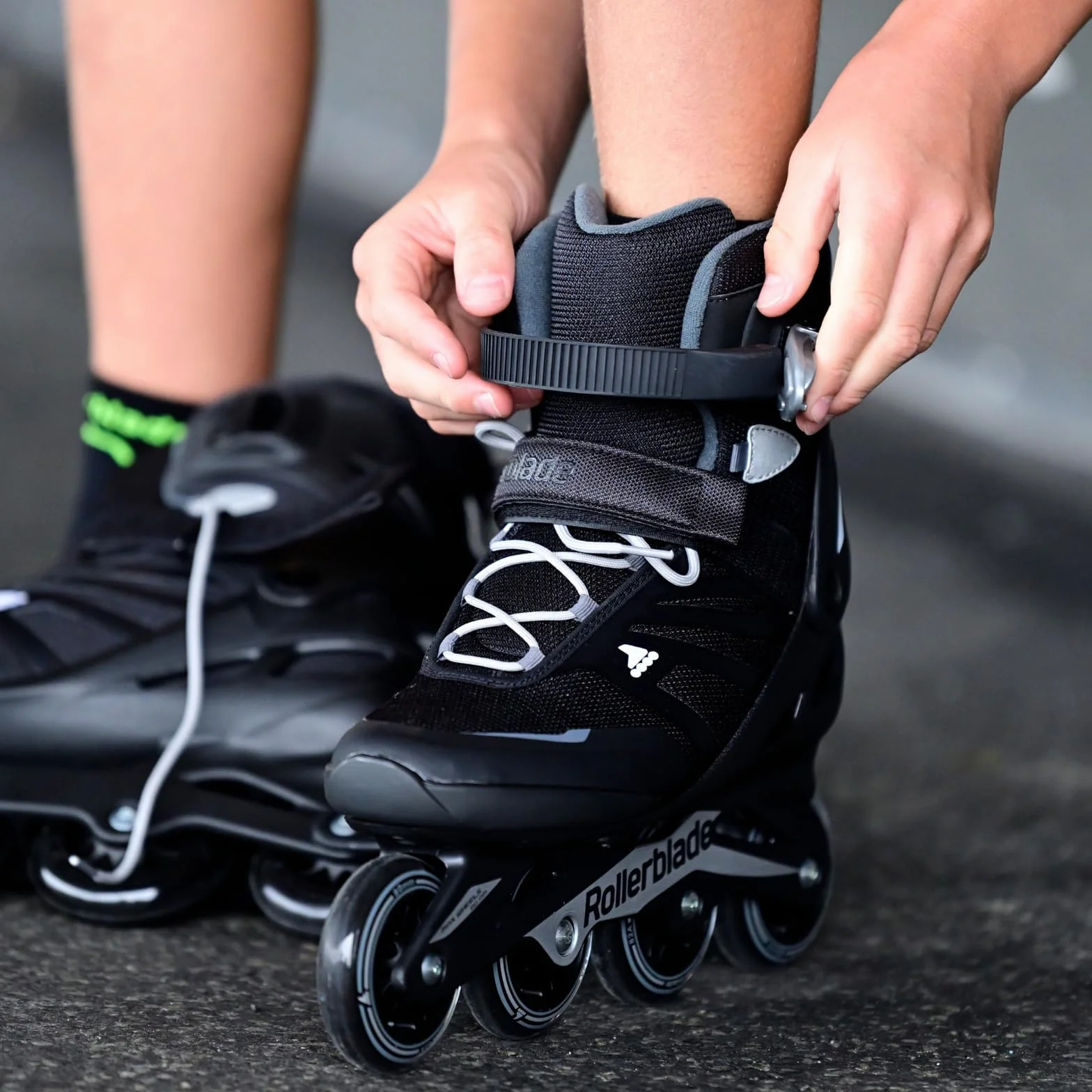 Patines Zetrablade Rollerblade Adulto Negro