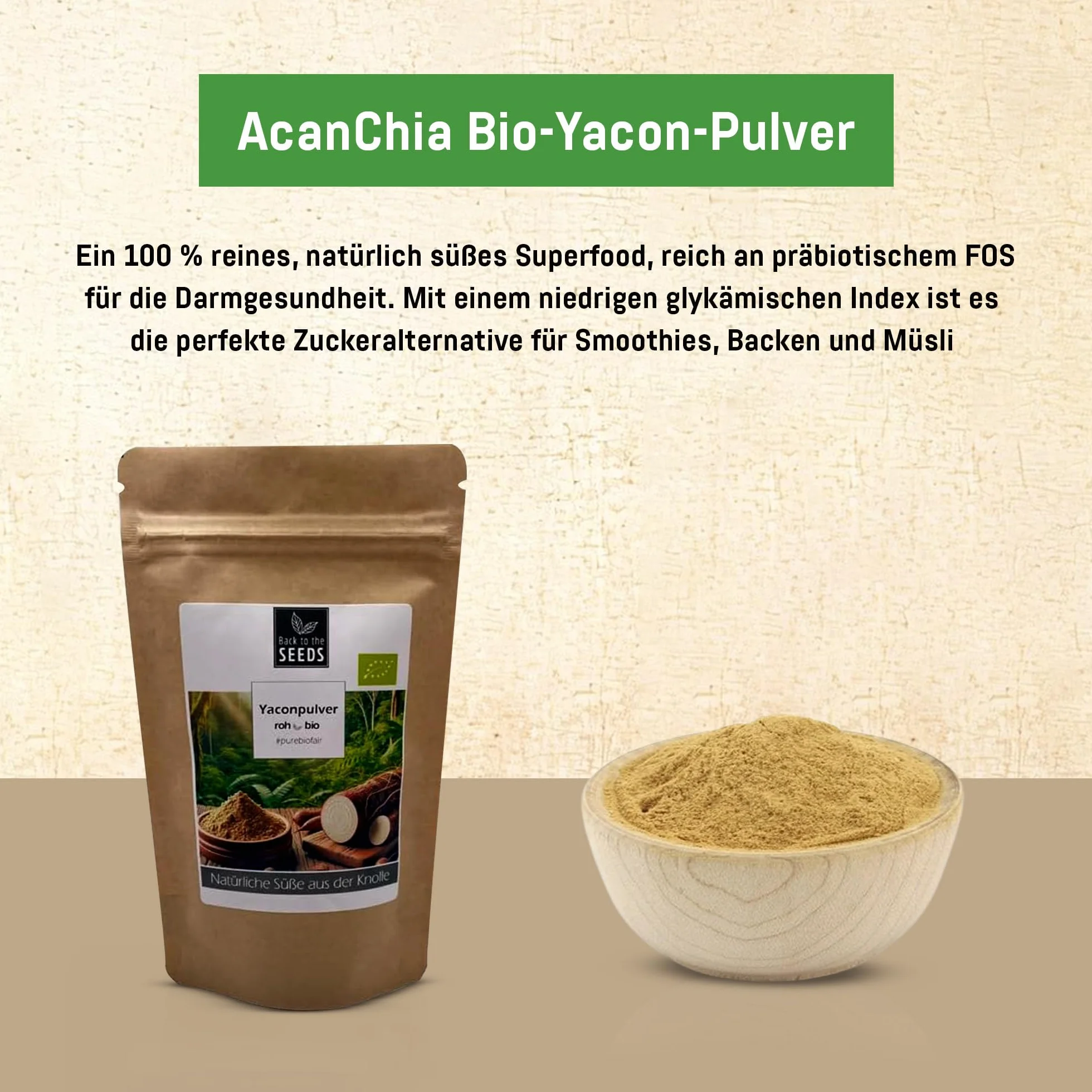 Bio Yacon en polvo (400 g)