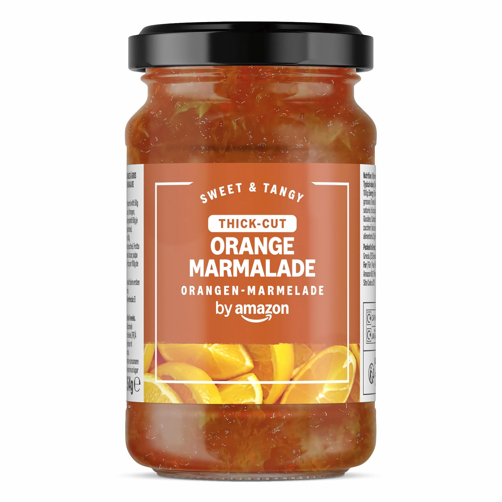 by Amazon Marmalade De Naranja De Corte Grueso, 454g