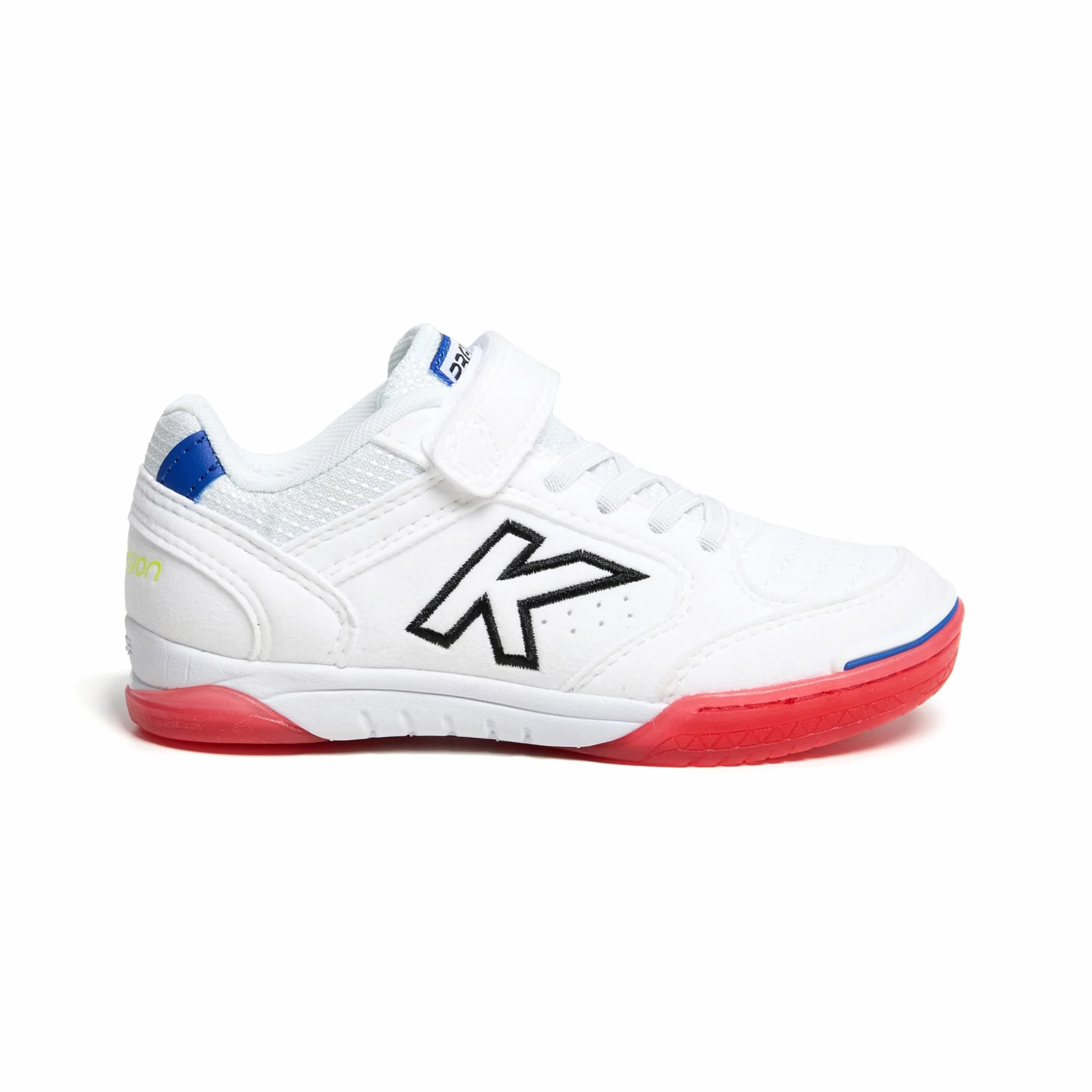 Zapatillas de fútbol sala niño Precision Elastic blanco