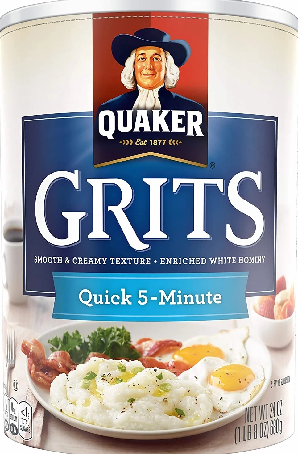 Quaker Grits - Quick 5 Minutes (680g)