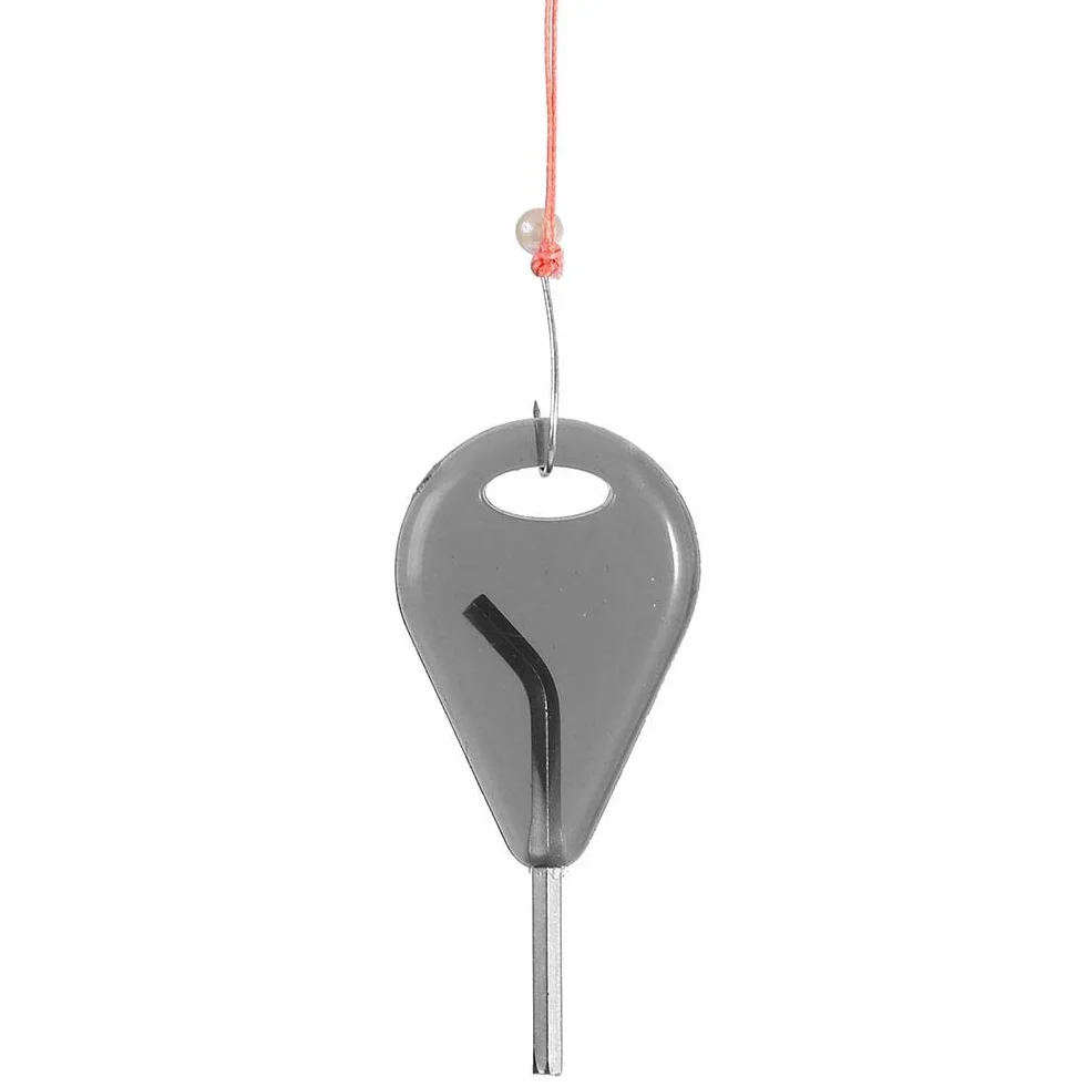 Llave para aletas de tablas de surf, 6 tornillos sin cabeza, accesorio