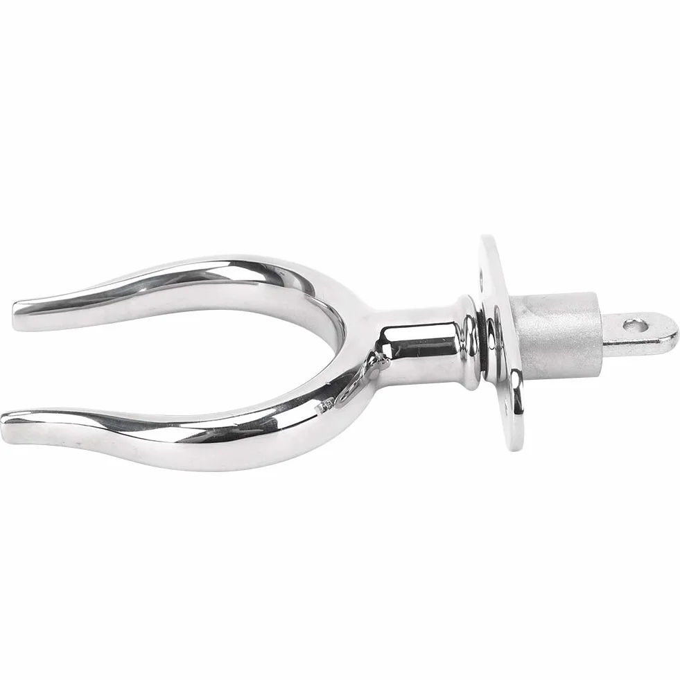 Qqmora Horquilla de Remo Acero Inoxidable para Barco de Remos Yate Marino