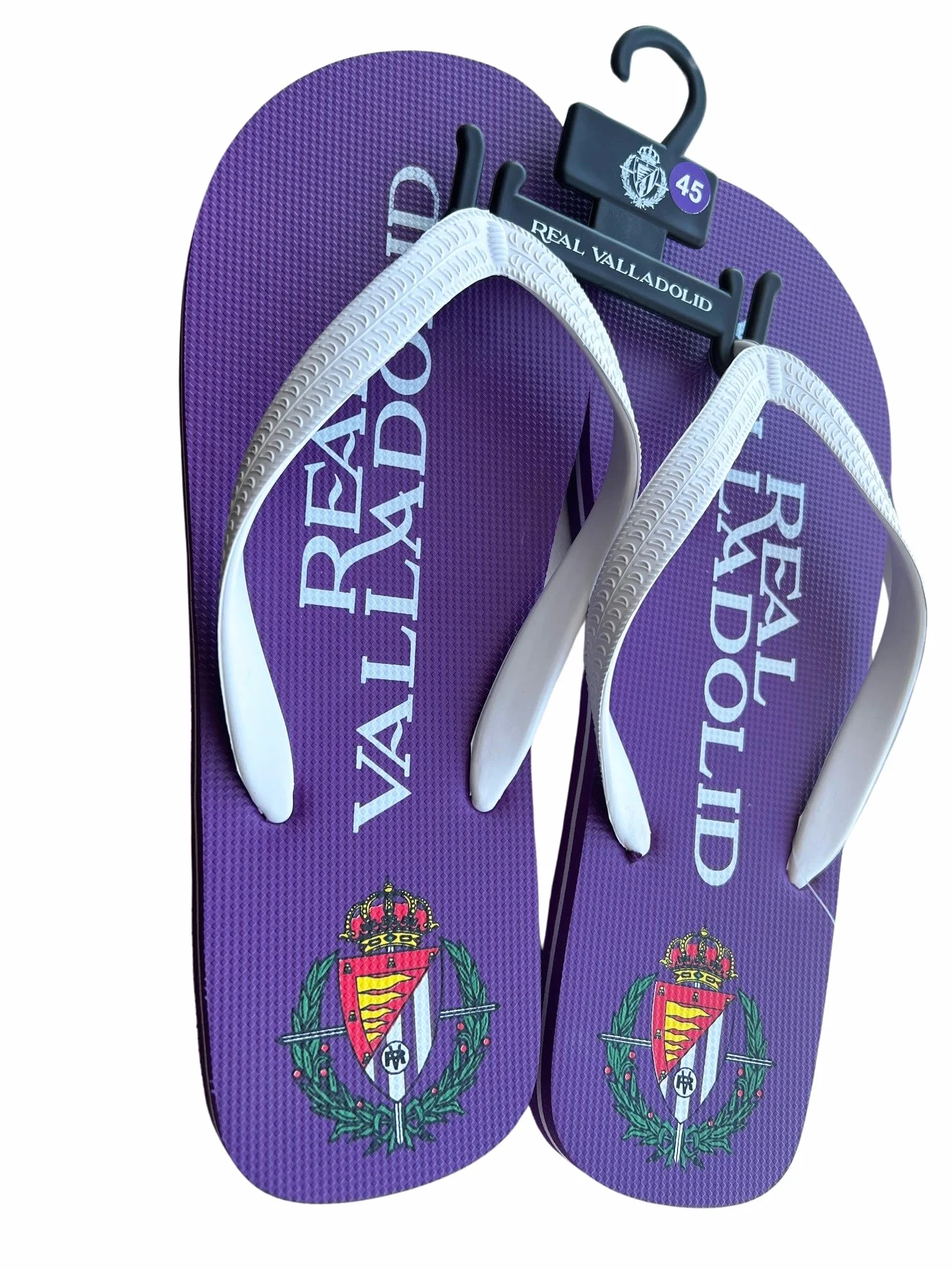 Real Valladolid Chancla Violeta Unisex Adulto