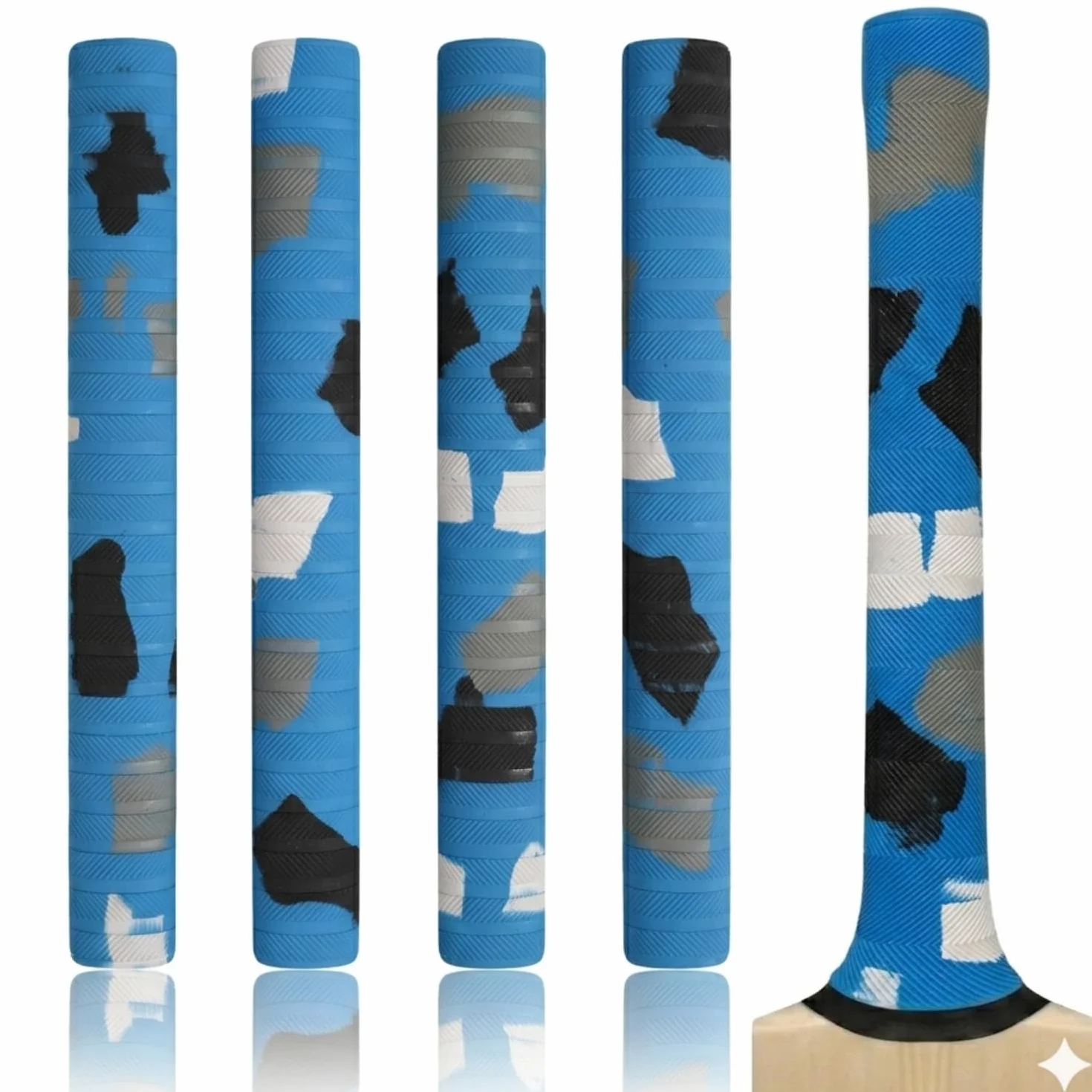 Cricket Bat Grips - Durable Rubber Grips with Soft Feel