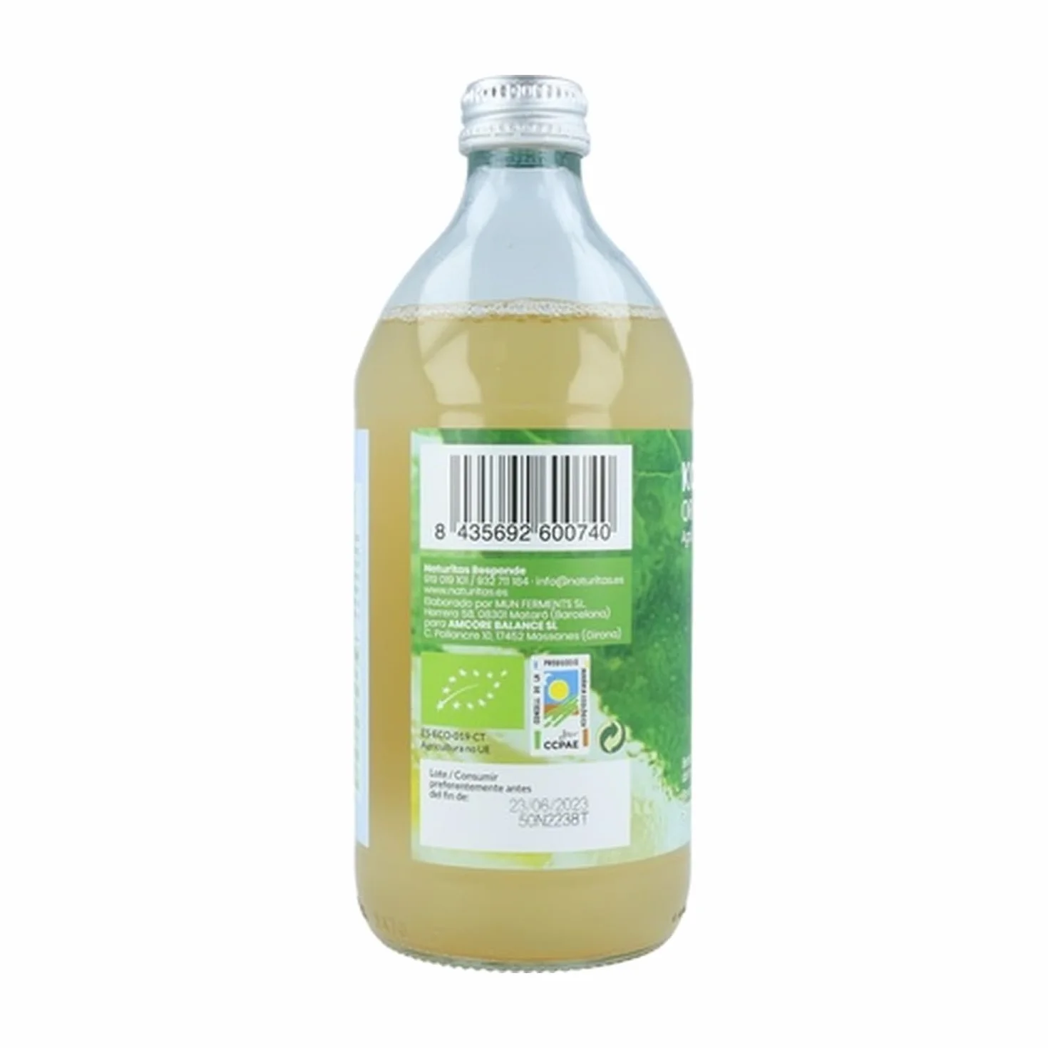 Pack de kombucha Original Té Verde BIO | 6 unidades | Naturitas Essentials | 2 Unidades De 500 Ml | A base de té verde | Refrescos