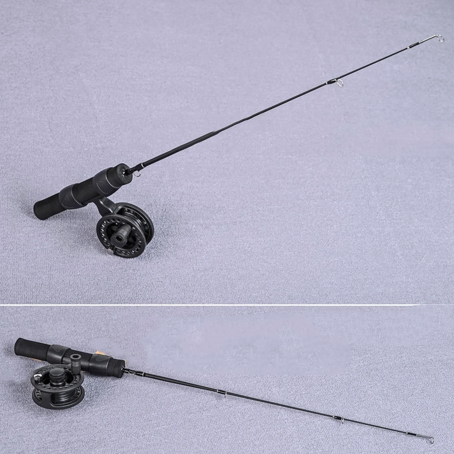 ZYNCUE Caña de pescar 51 cm carrete suave pesca en hielo