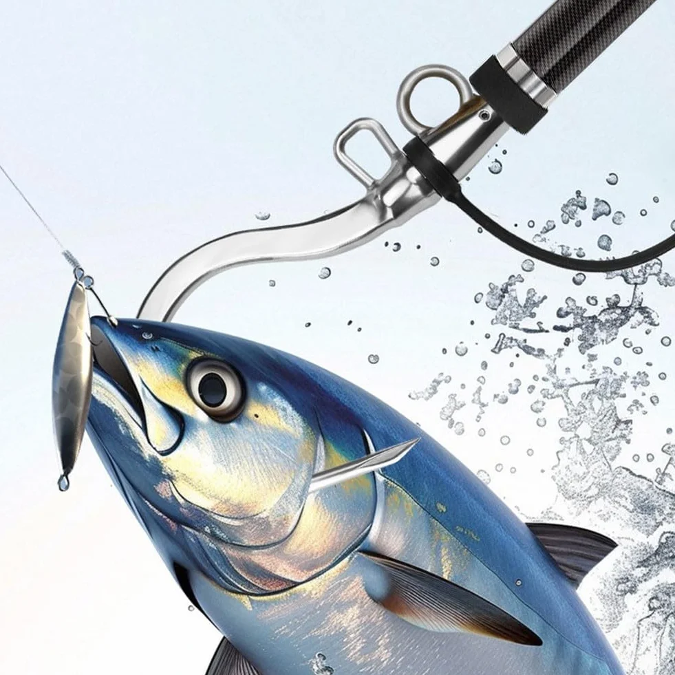 Gancho Volador de Acero Inoxidable 304 con Cuerda para Pesca en Mar