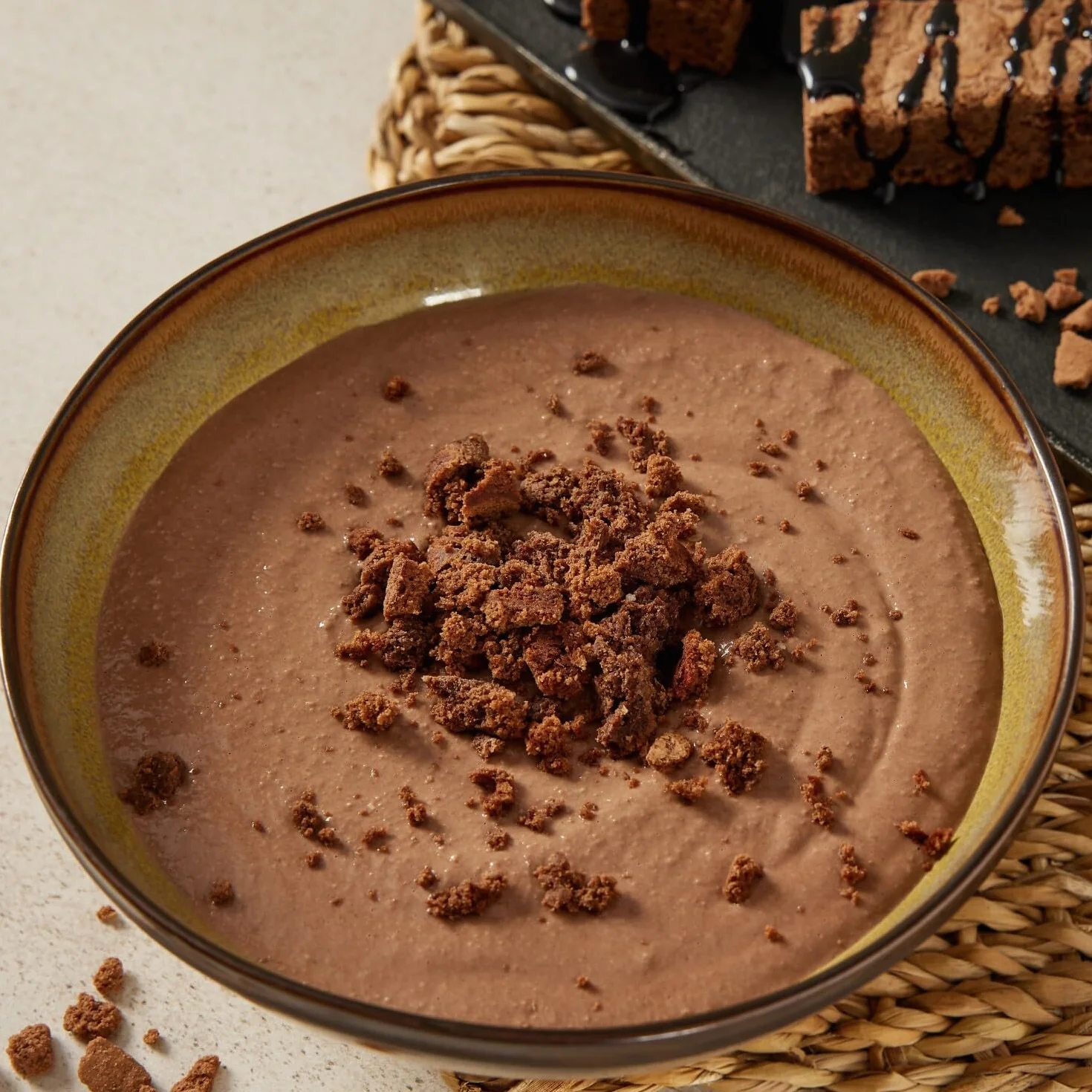 PROZIS oatmeal 1kg - harina de avena integral soluble- sabor chocolate