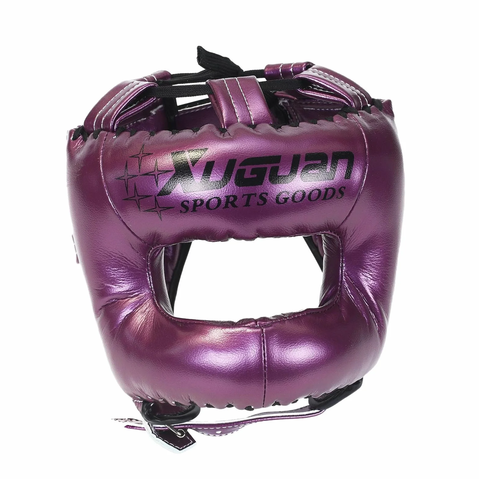 Casco de Boxeo Ajustable Acolchado Transpirable Protección para Karate Sparring