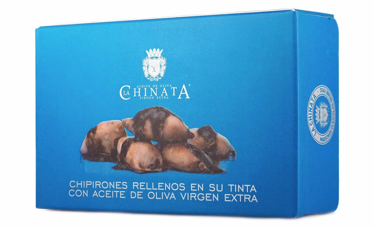 Chipirones rellenos en su tinta con AOVE