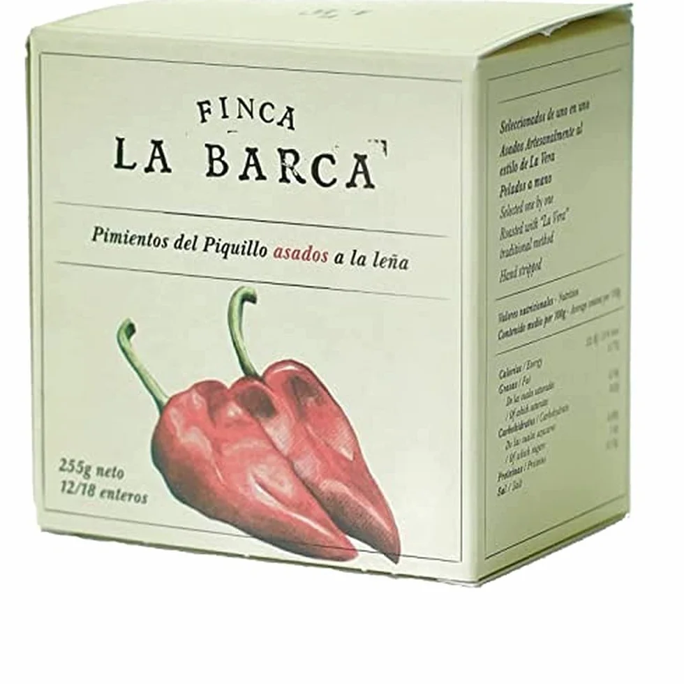 Finca La Barca Kit 3 pimientos del piquillo asados a la leña 255 gramos