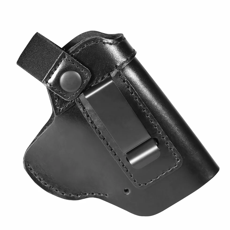 Funda de Cuero para Pistola, Bolsa Oculta con Cinturón, Funda Táctica para Arma