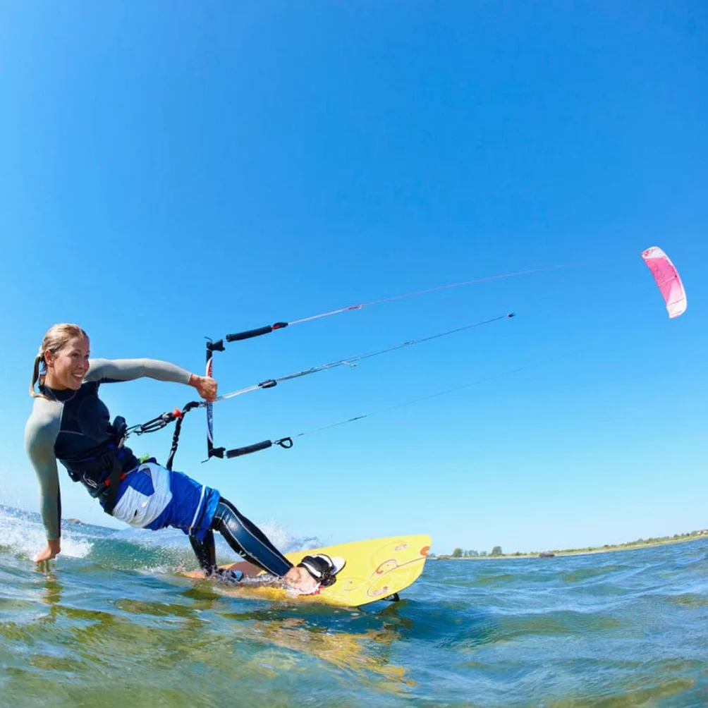 Válvula de Inflado TPU 90° 3 Piezas para Vejiga de Cometa Kitesurf