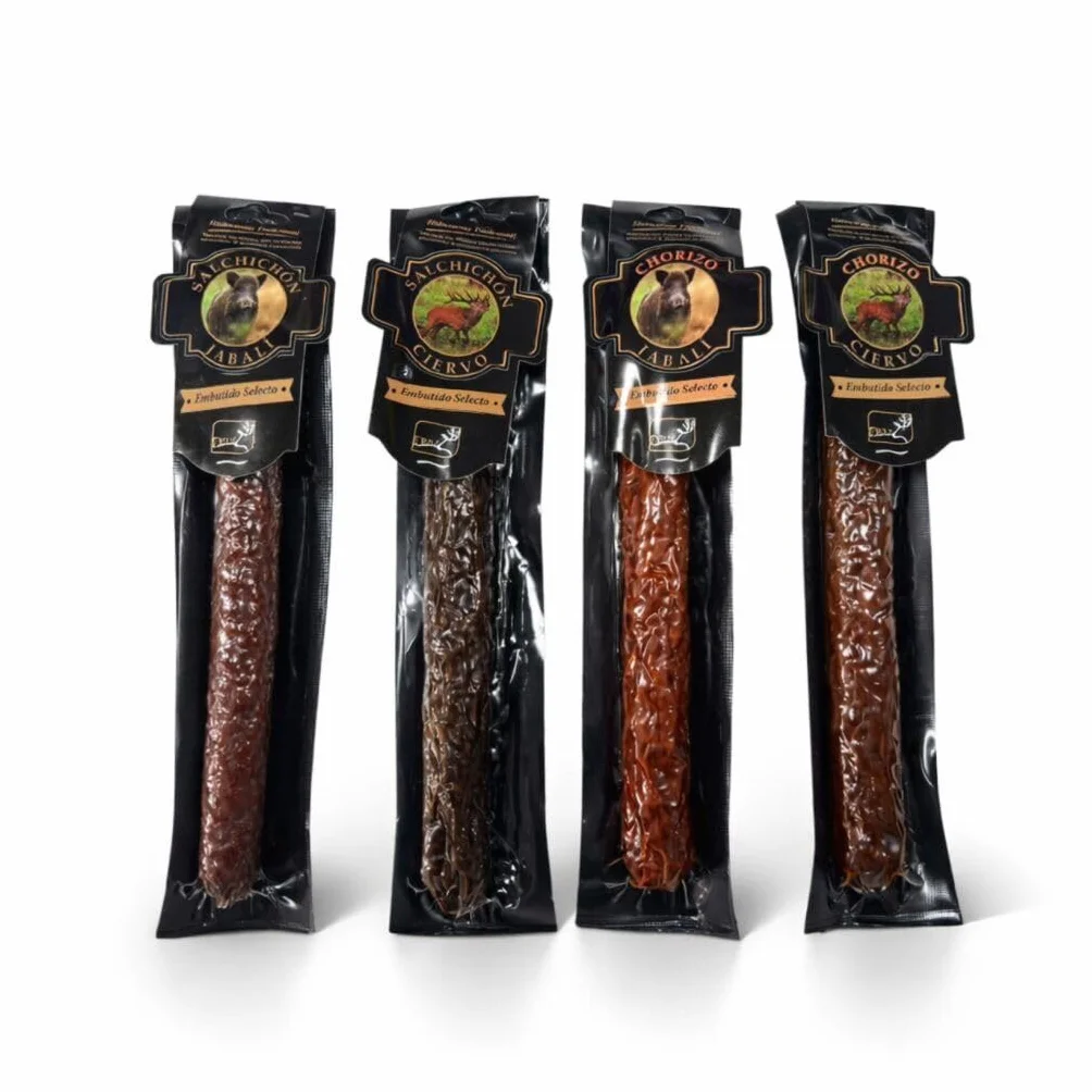 Chorizo y Salchichón de Jabalí y Ciervo Extremeño 200g Selección Gourmet
