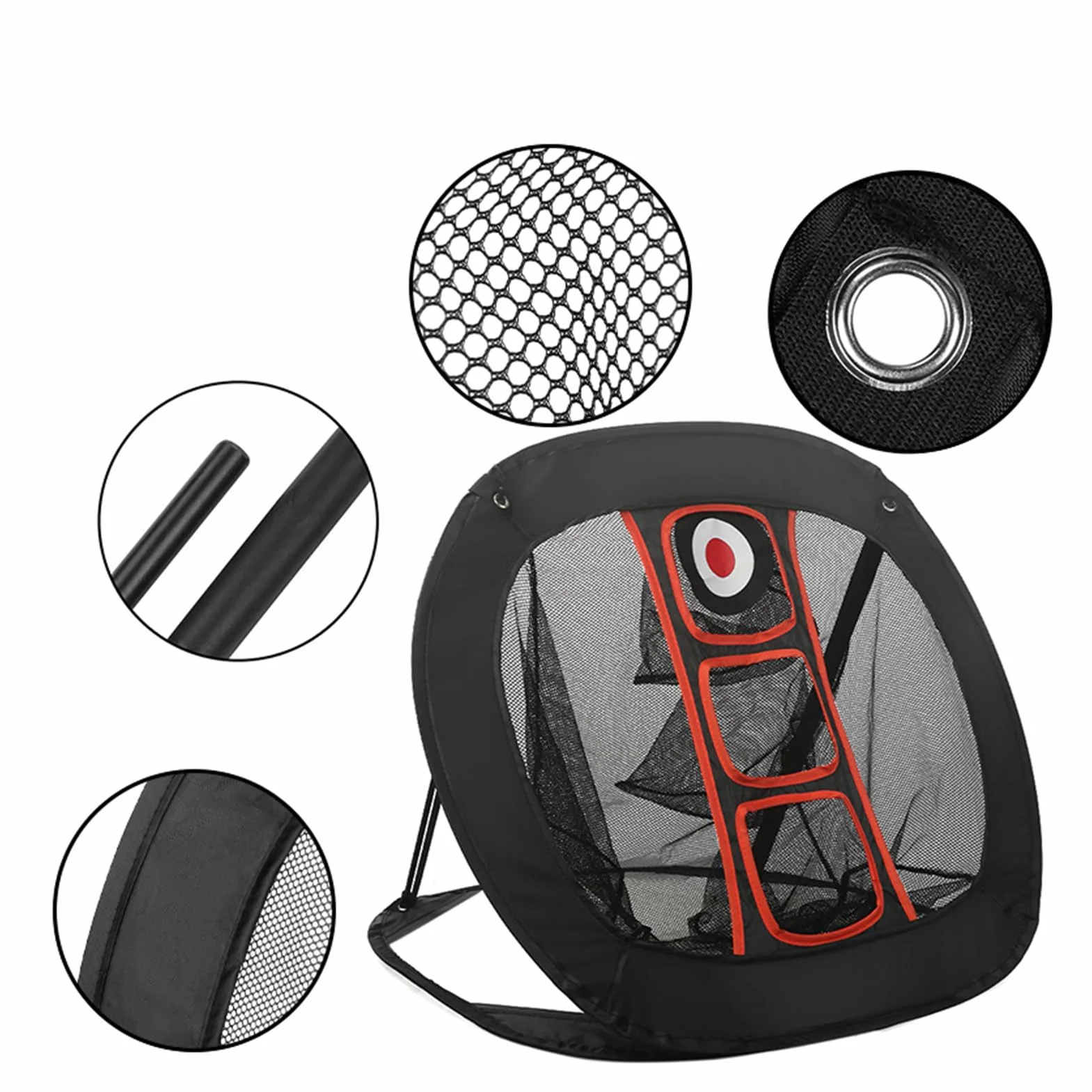 Red de golf Set de entrenamiento con bolsa de almacenamiento para jardín interior y exterior