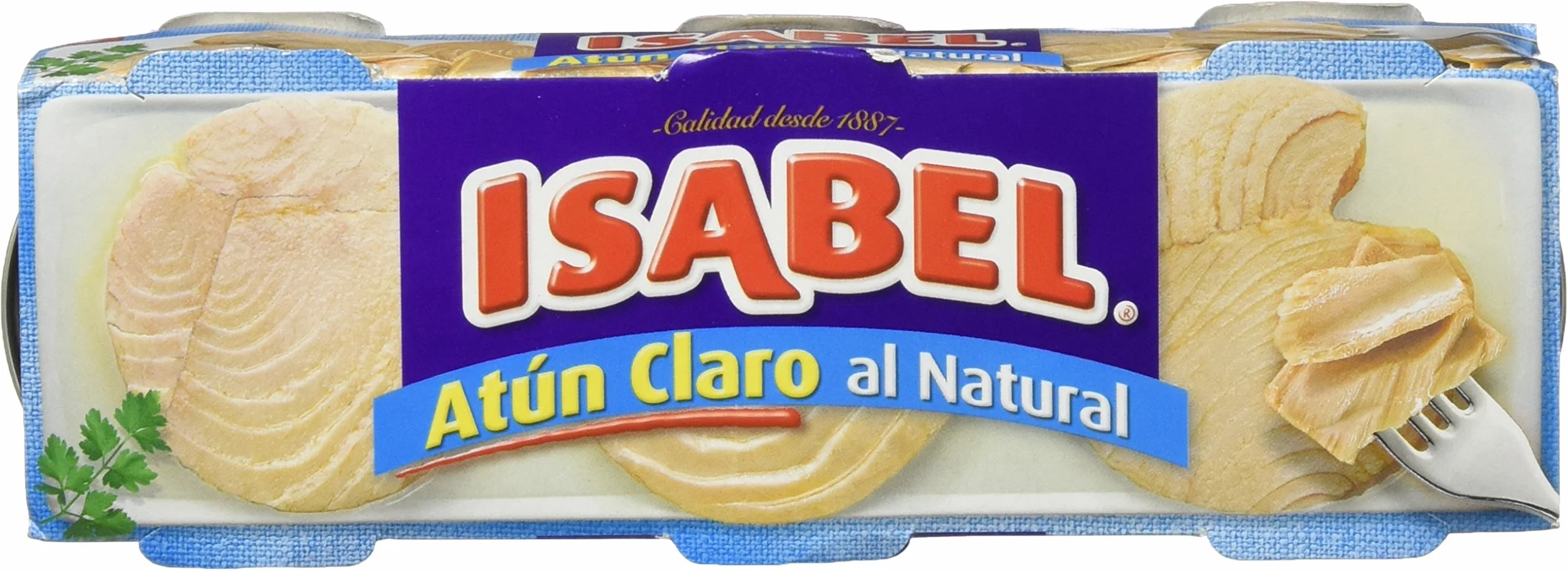 Isabel Atún Claro al Natural 3 x 80 g Pack 5
