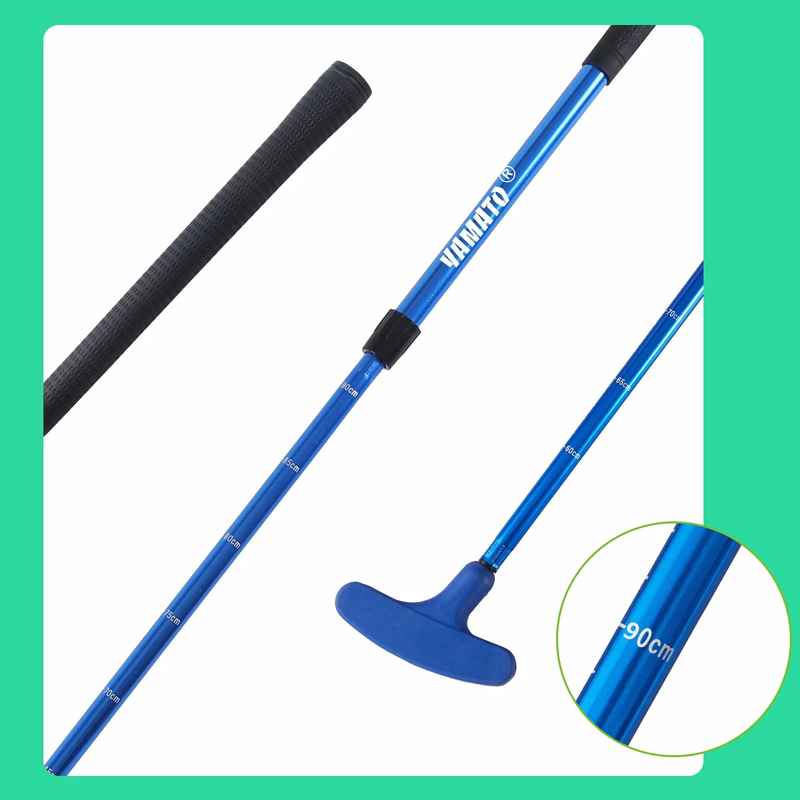 Yamato Mini Putter Bidireccional para Hombres, Niños y Adultos