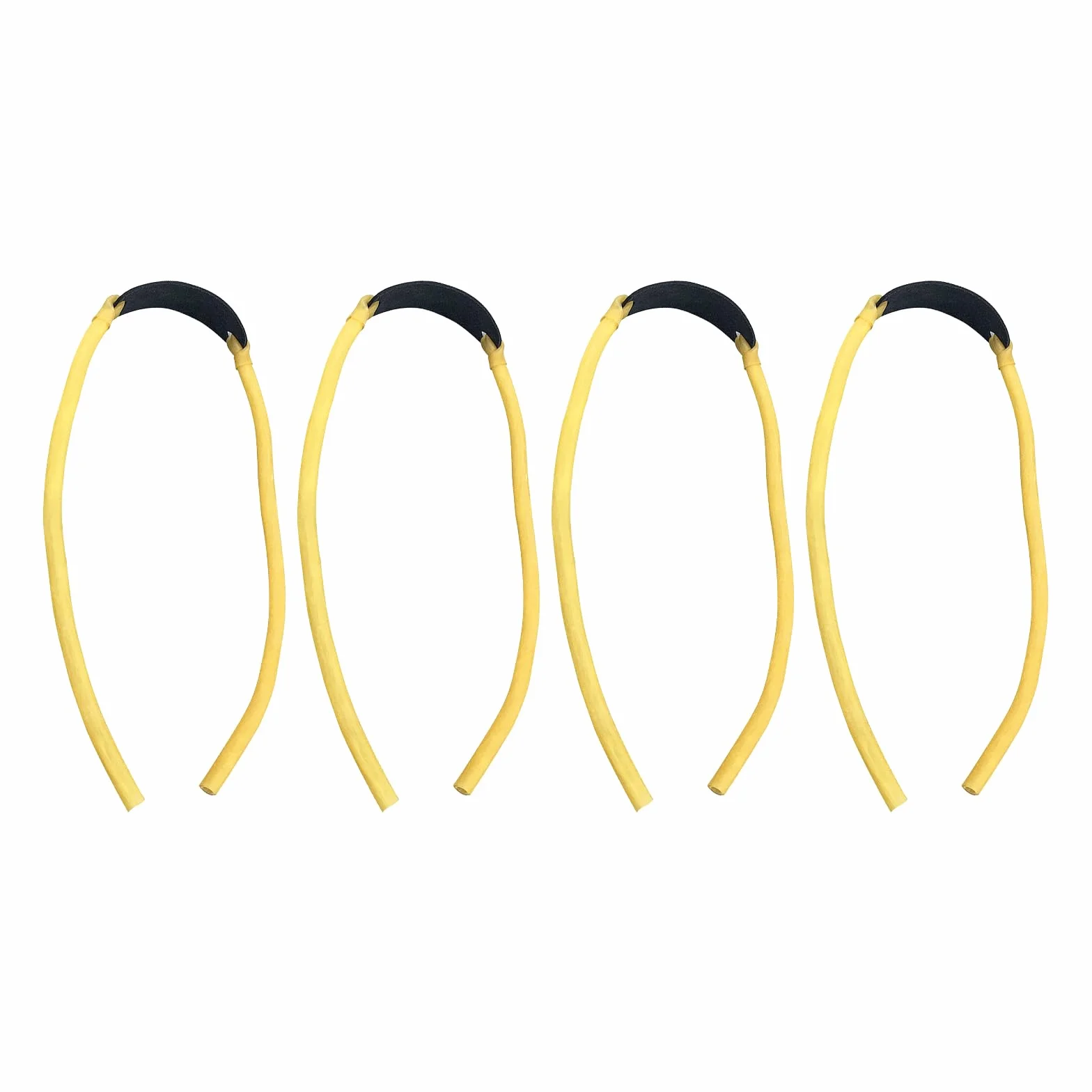 Vauki Correas elásticas reforzadas para tirachinas, 4 Piezas, Potente para Caza Adultos