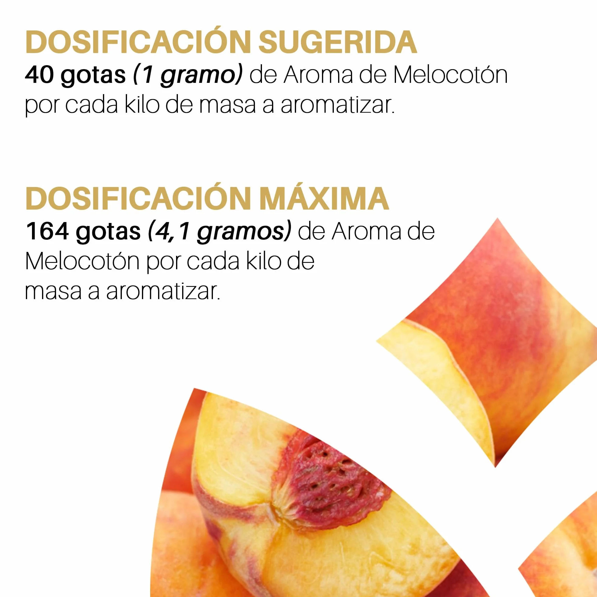 LUIZ AROMAS | Aroma Melocotón - Aroma Alimentario en Gotas para dulces de Hornear, Pasteles, Bizcochos y Tartas | Producto Vegano sin Calorías y sin Azucar | Producto 100% Italiano (30g)