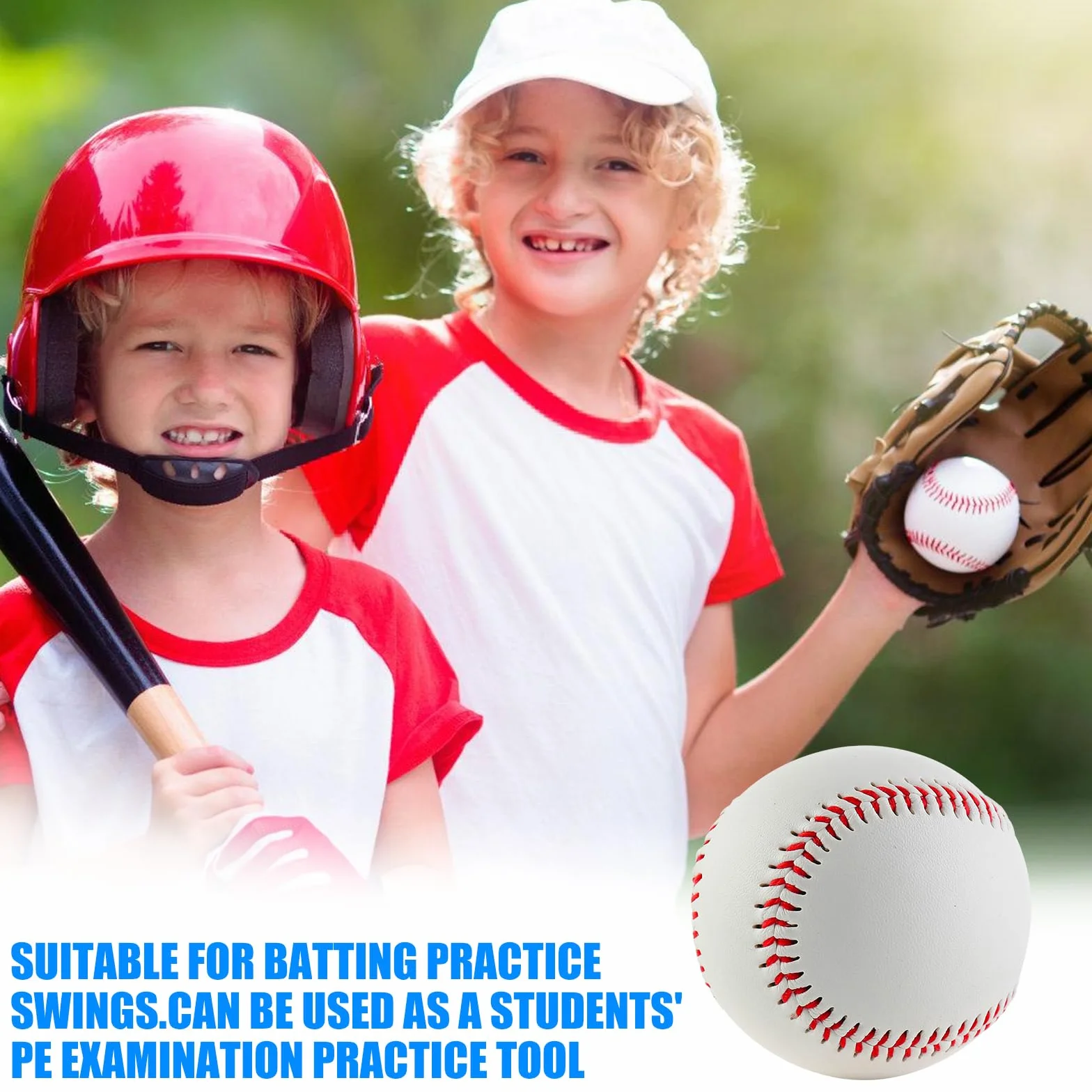 Bolas de béisbol profesionales cosidas a mano 9 pulgadas PU Soft Basebälle Elite para adultos y adolescentes
